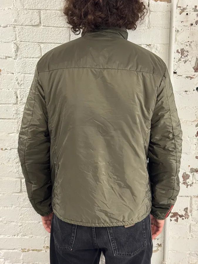 Prada AW2018 Prada Linea Rossa Reversible Green & Grey Jacket Size US M / EU 48-50 / 2 - 4 Thumbnail