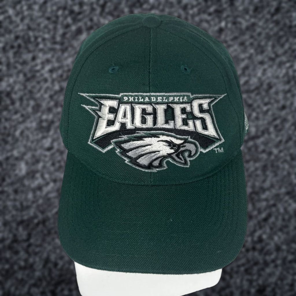 Sports Specialties VINTAGE Sports Specialties Philadelphia Eagles Snapback Hat NFL Green Men One Size Boys Girls Mens Womens Size ONE SIZE - 1 Thumbnail