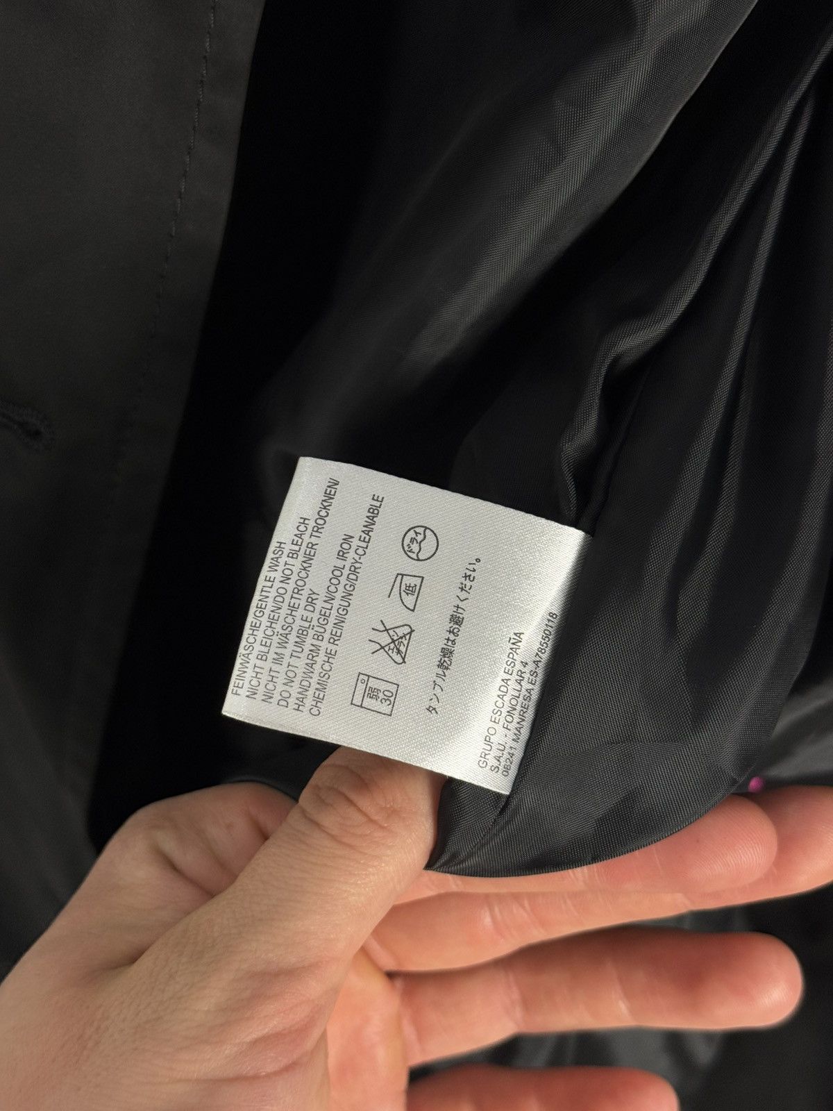 Escada Sport Escada Sport Double Breasted Trench Black Women’s Coat Size S / US 4 / IT 40 - 17 Thumbnail