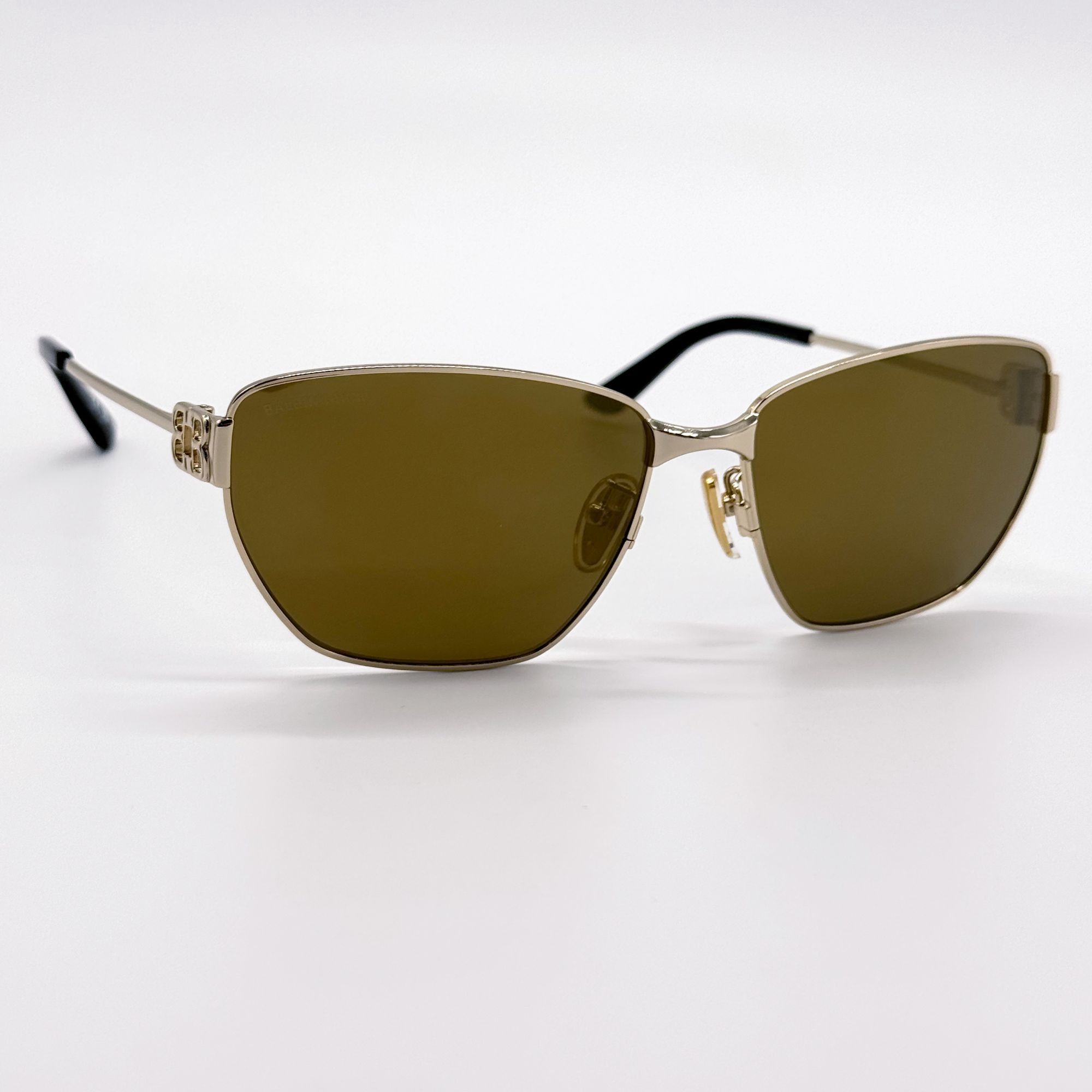 Balenciaga NEW BALENCIAGA BB0337SK 003 SUNGLASSES GOLD WOMEN EYEWEAR Size ONE SIZE - 4 Thumbnail
