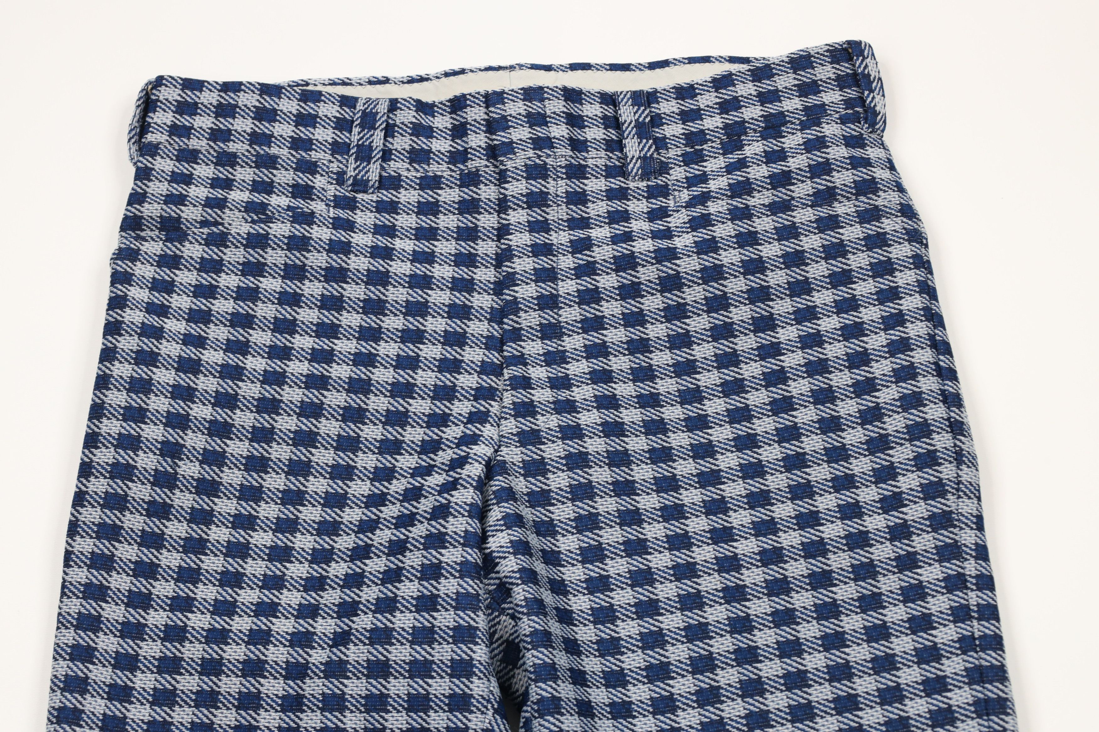 Vintage Vintage 60s 70s Streetwear Bell Bottoms Pants Plaid USA Size US 34 / EU 50 - 2 Thumbnail