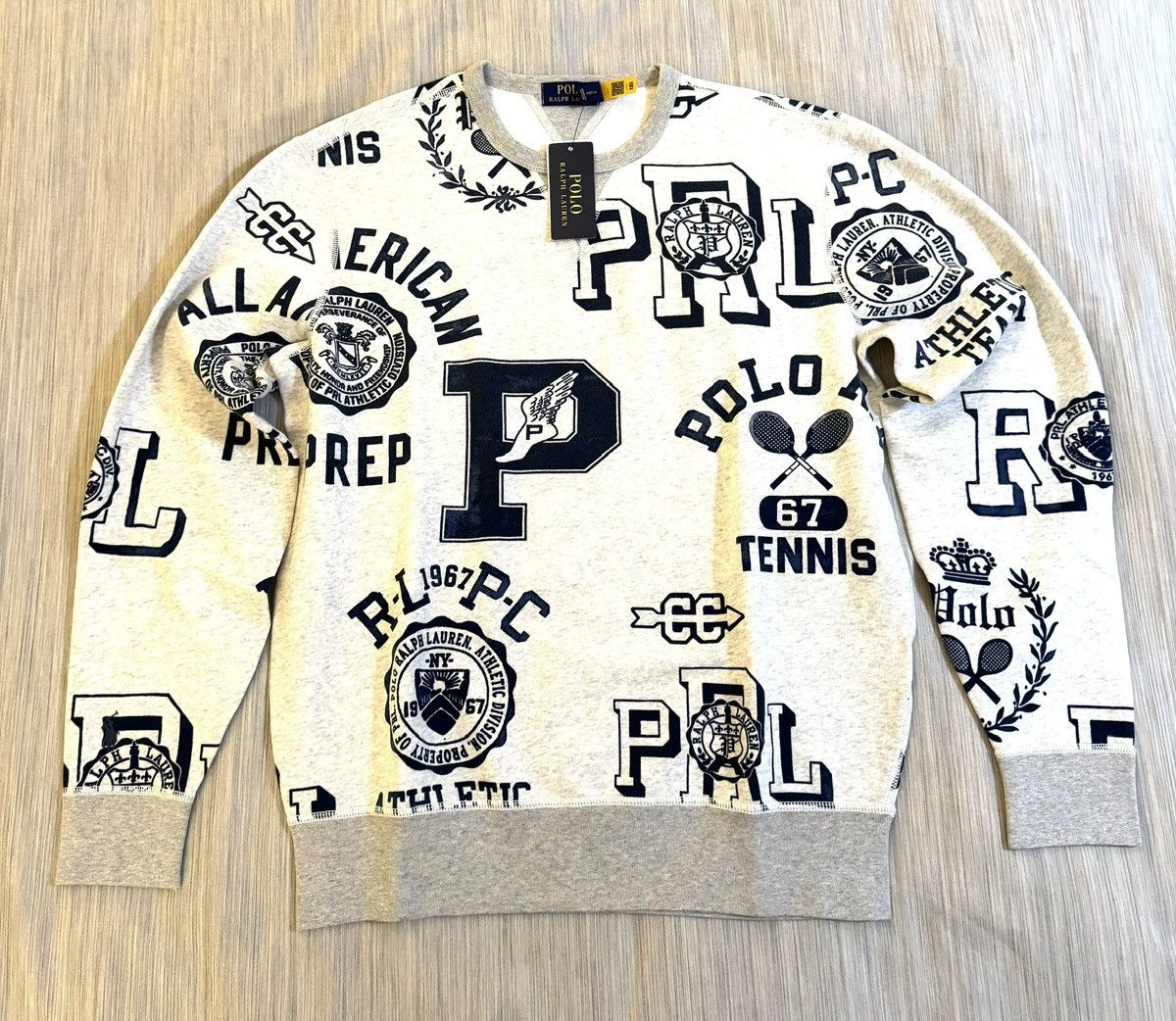 Polo Ralph Lauren Polo Ralph Lauren Fleece Graphic Sweatshirt-American Prep Size US L / EU 52-54 / 3 - 2 Thumbnail