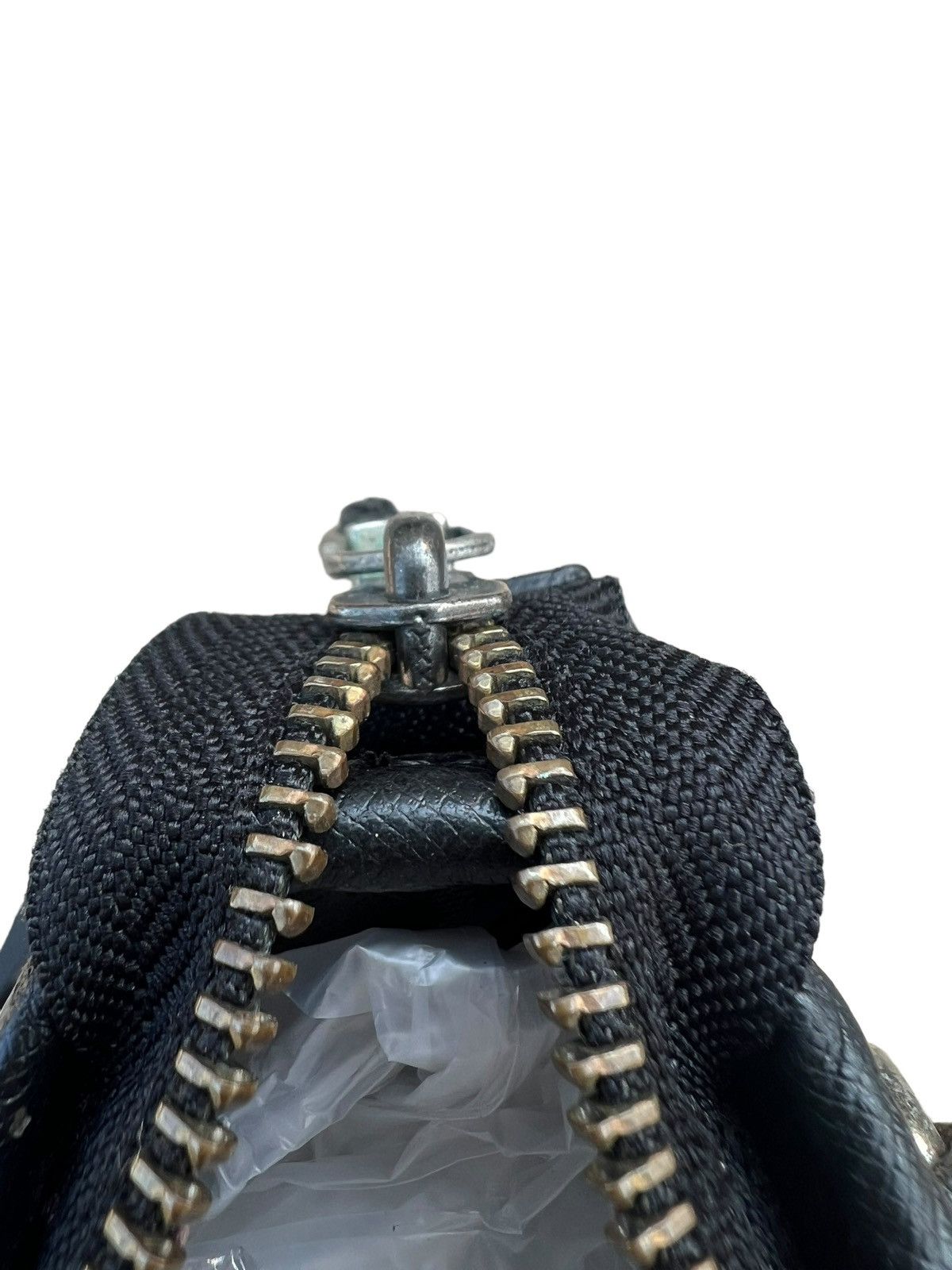 Lanvin Lanvin en bleu Distressed Hybrid Leather Bag Size ONE SIZE - 14 Thumbnail