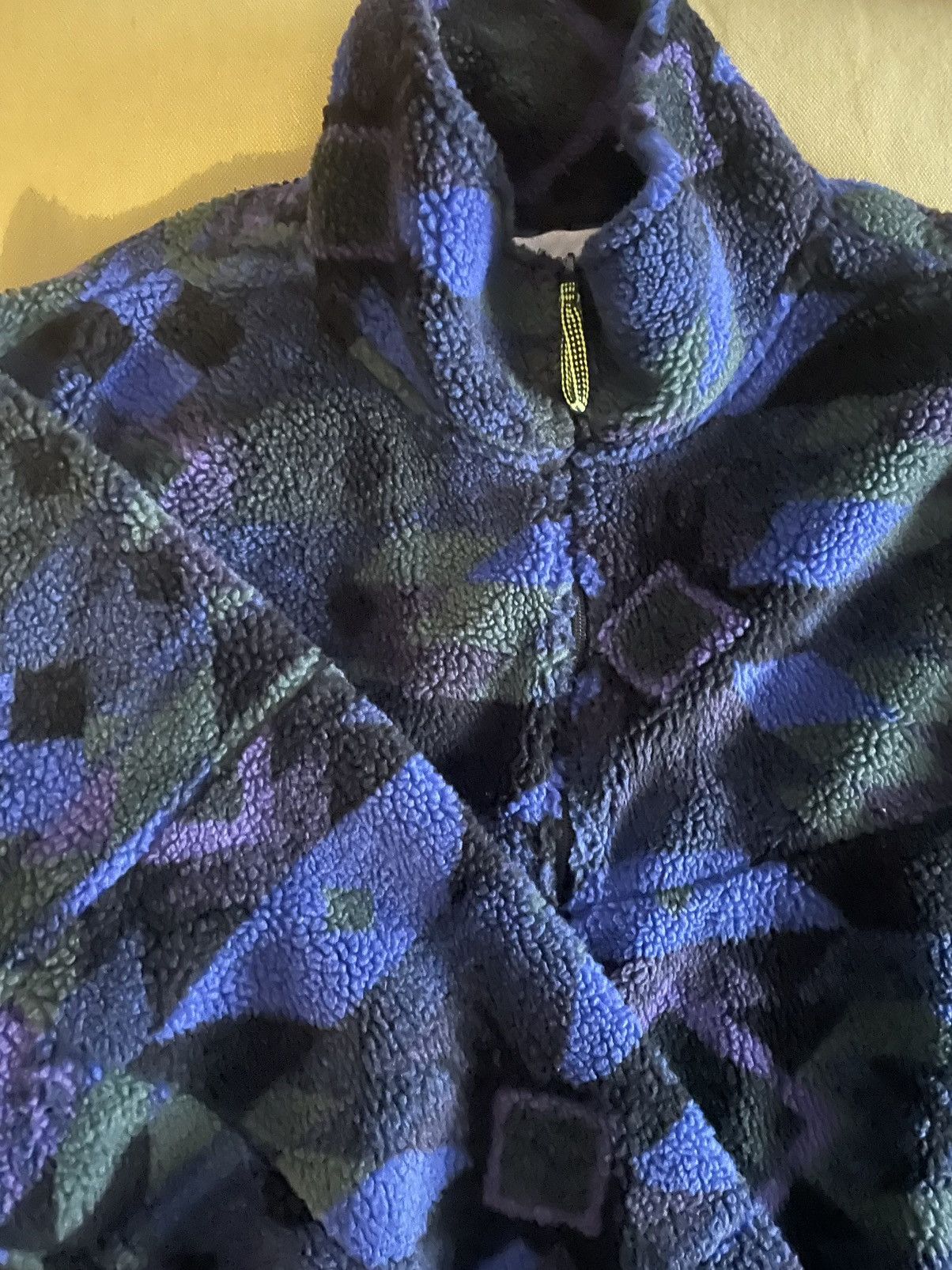 image of Vintage Fleece Jacket in Purple, Men's (Size XL)