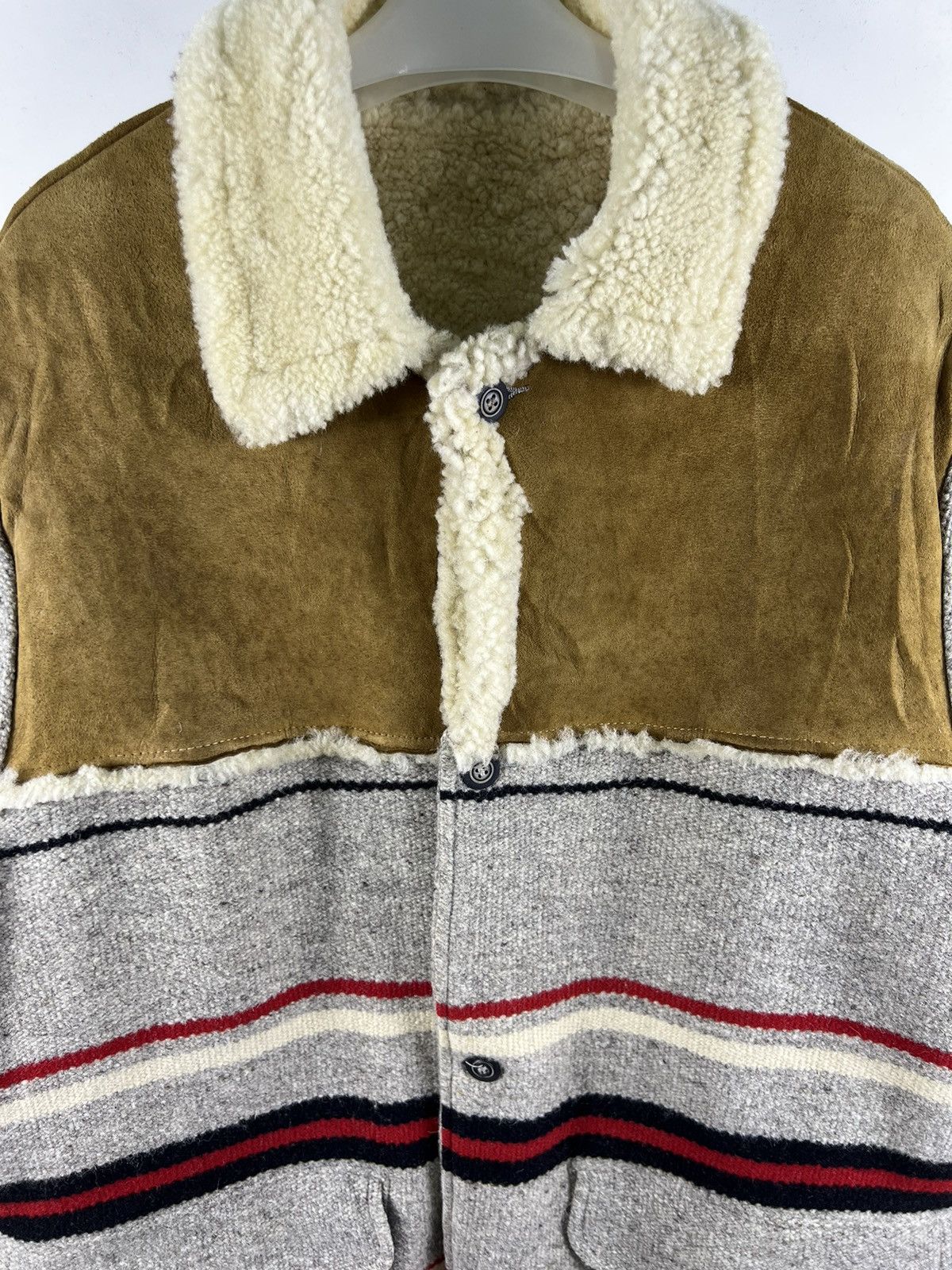 Chevignon 🔥 CHEVIGNON SHEEPSKIN WOOL coat - M Size US M / EU 48-50 / 2 - 5 Thumbnail
