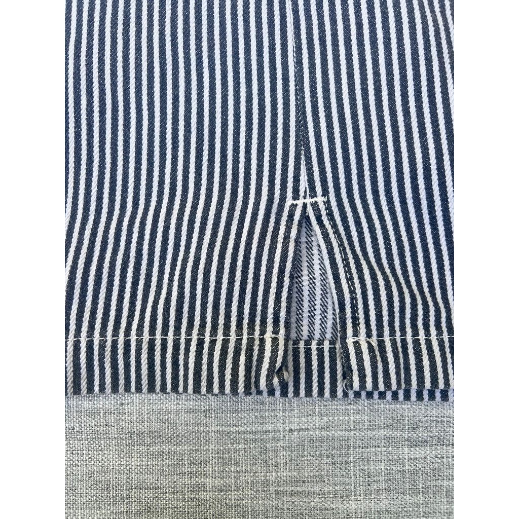 Bdg BDG Urban Outfitters Sleevless Tank Dress M Striped Denim Size M / US 6-8 / IT 42-44 - 6 Thumbnail