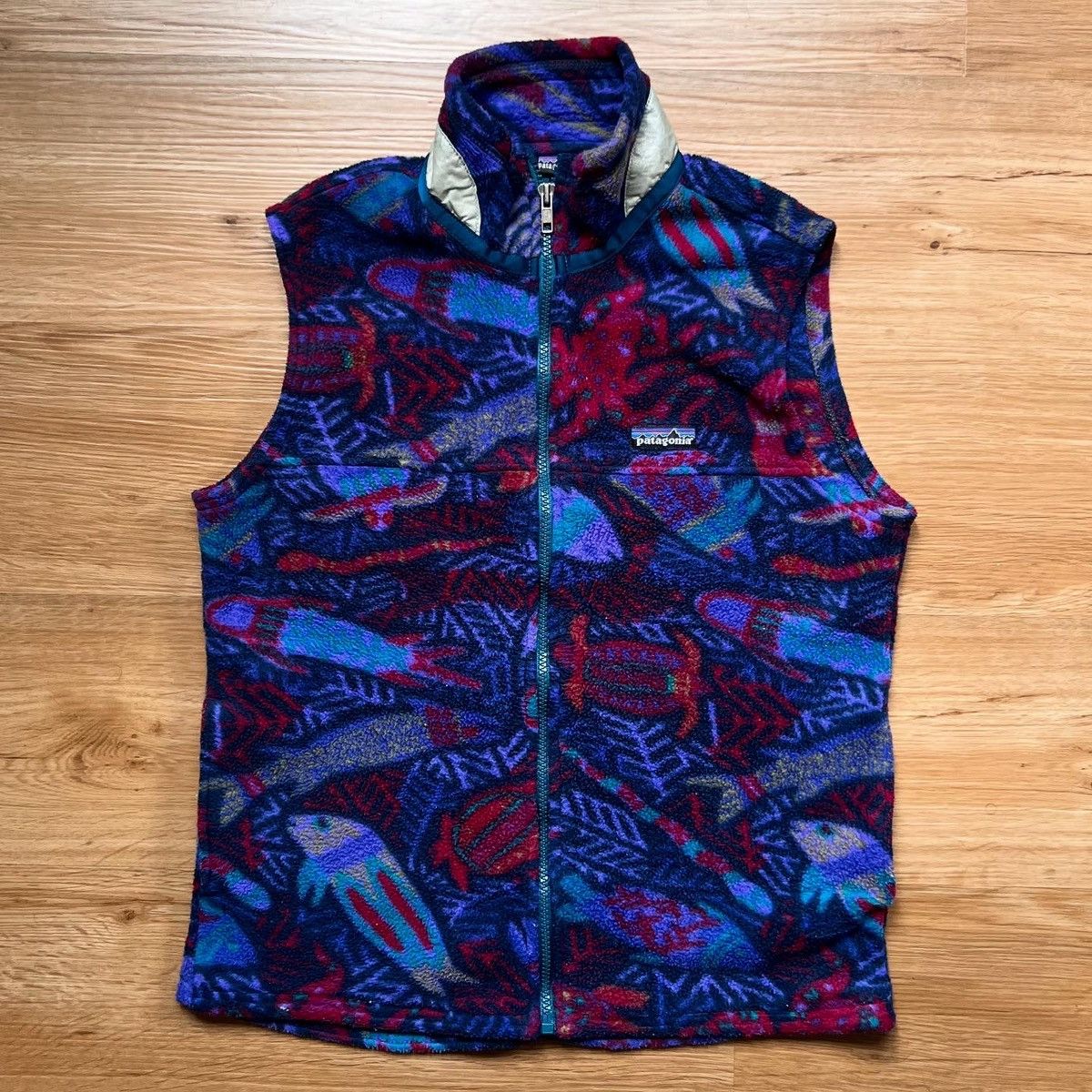 Patagonia Patagonia Sea Creatures Vest Kids Vintage Rare Size US XXS / EU 40 - 1 Thumbnail
