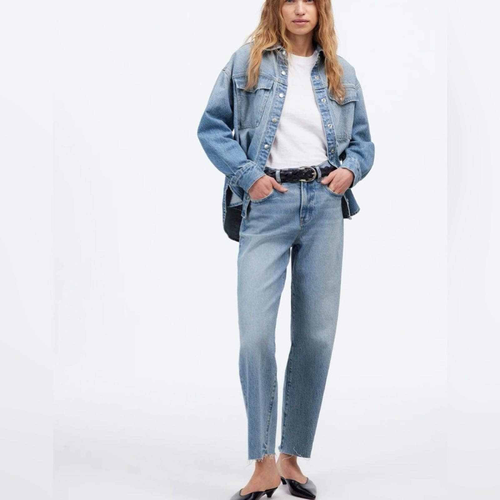 Madewell MADEWELL The Perfect Vintage Wide-Leg Hallstead Wash Size 26 Size 26" / US 2 / IT 38 - 1 Thumbnail