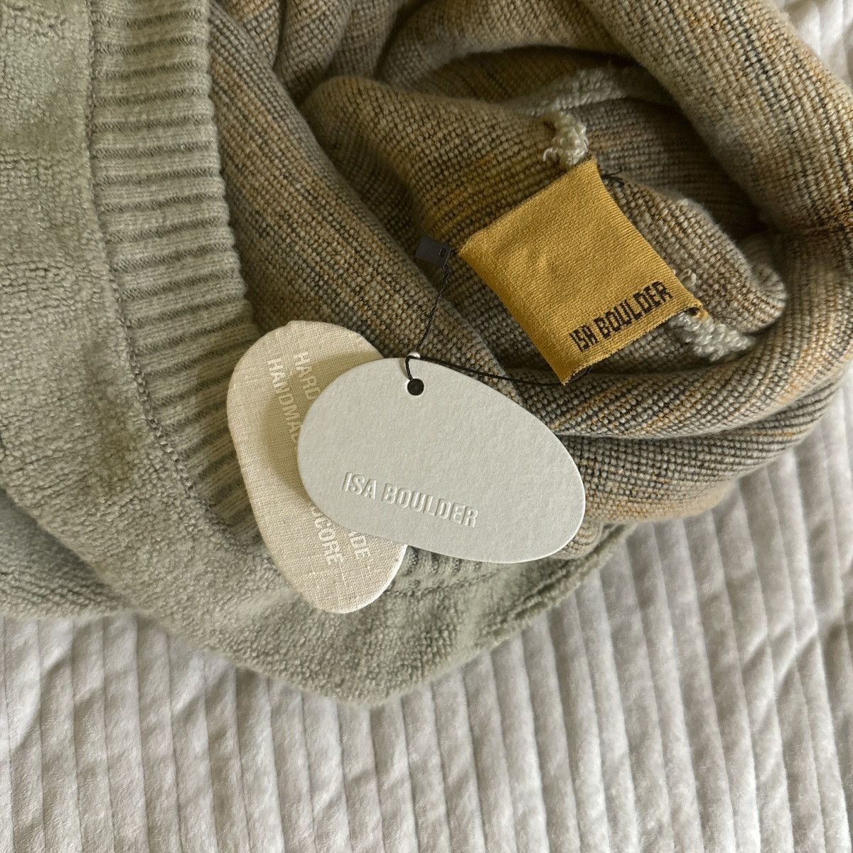 ISA BOULDER Isa boulder gray towel hoodie Size L / US 10 / IT 46 - 4 Thumbnail