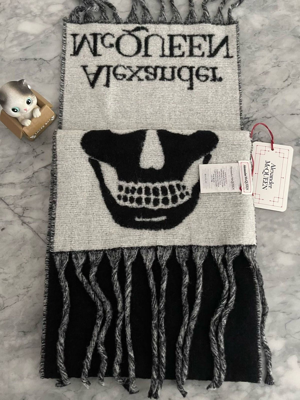 Alexander McQueen Alexander McQueen skull scarf Size ONE SIZE - 3 Thumbnail