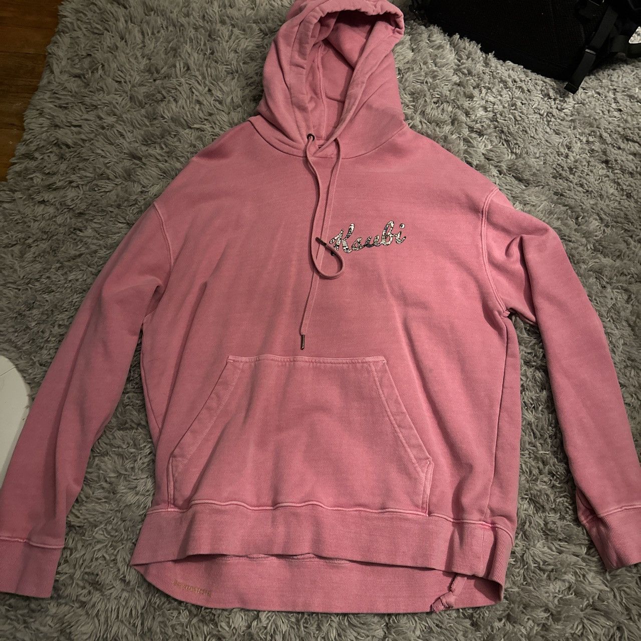 image of Ksubi Hoodie in Pink, Men's (Size Small)