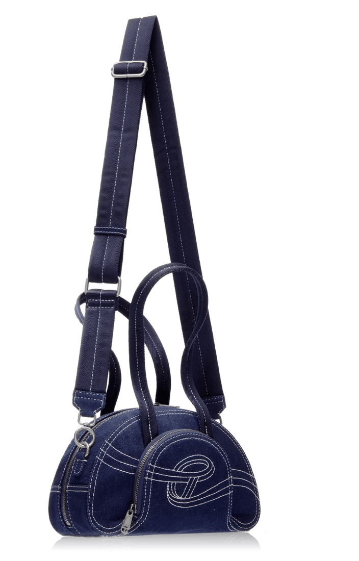 Telfar Small Denim Dumpling - Blue Size ONE SIZE - 7 Thumbnail