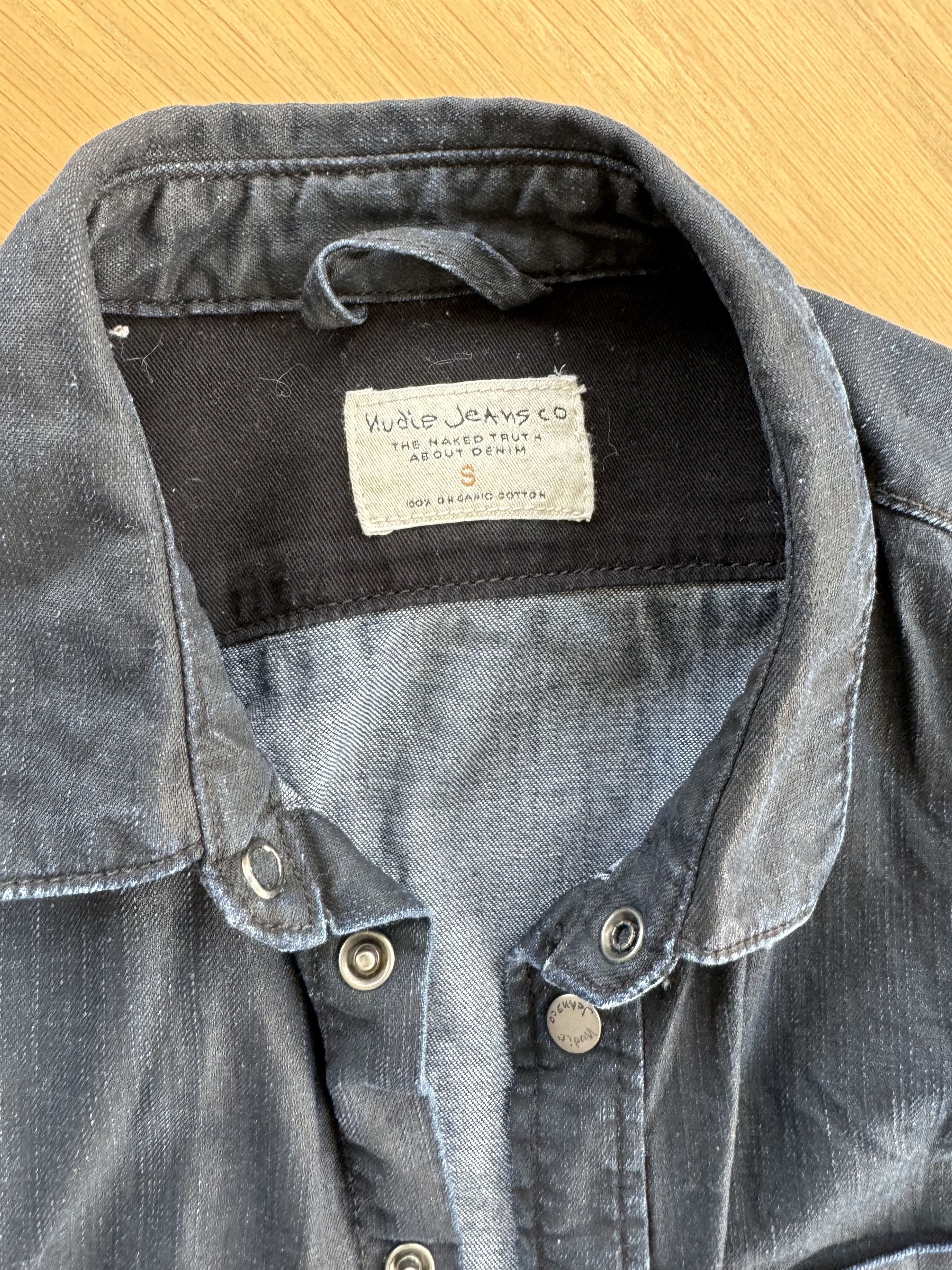 Nudie Jeans Nudie Jeans Henry Shirt - Deep Blue Black, Size Small Size US S / EU 44-46 / 1 - 2 Thumbnail