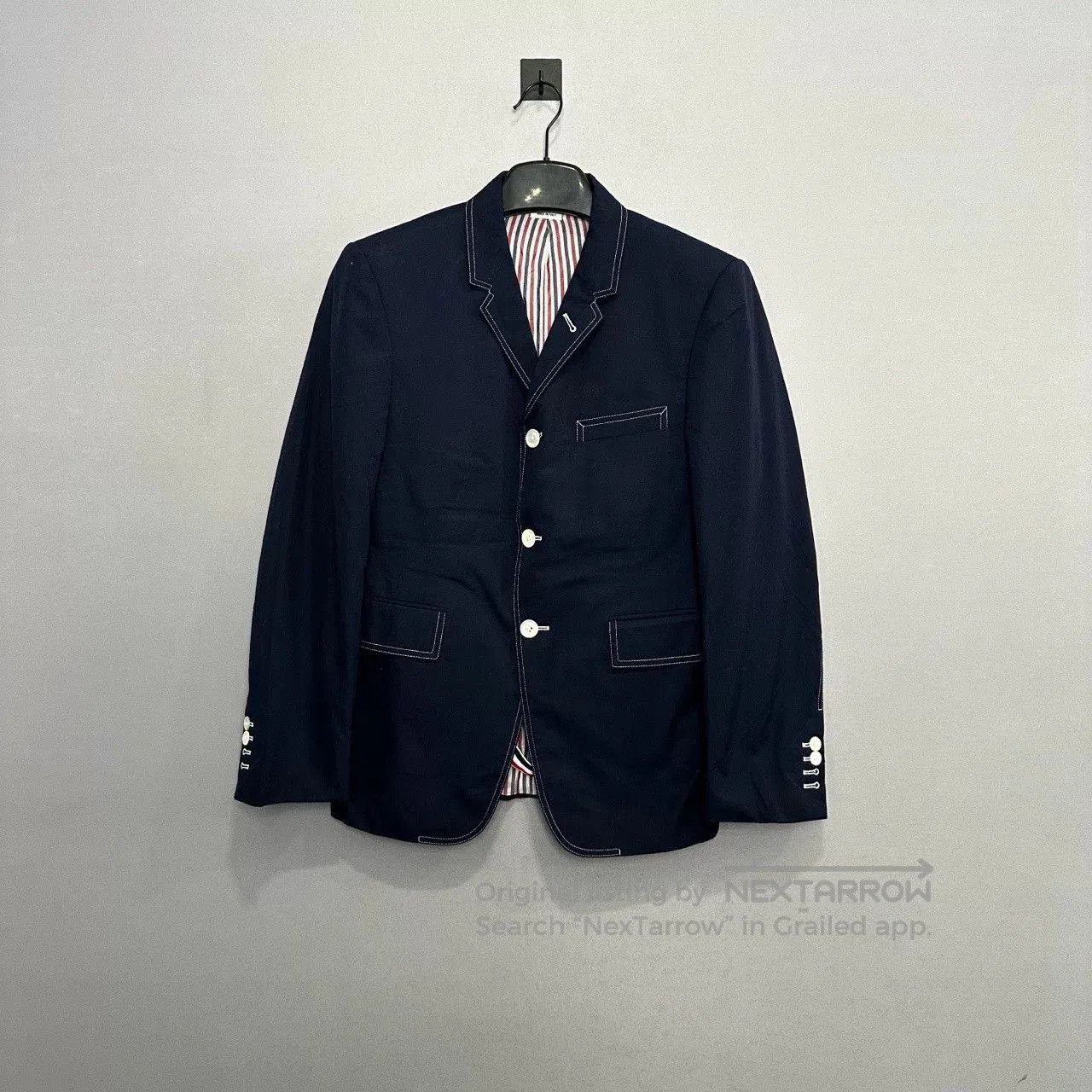 Thom Browne Thom Browne Collegiate Style Blazer. Size US S / EU 44-46 / 1 - 1 Thumbnail