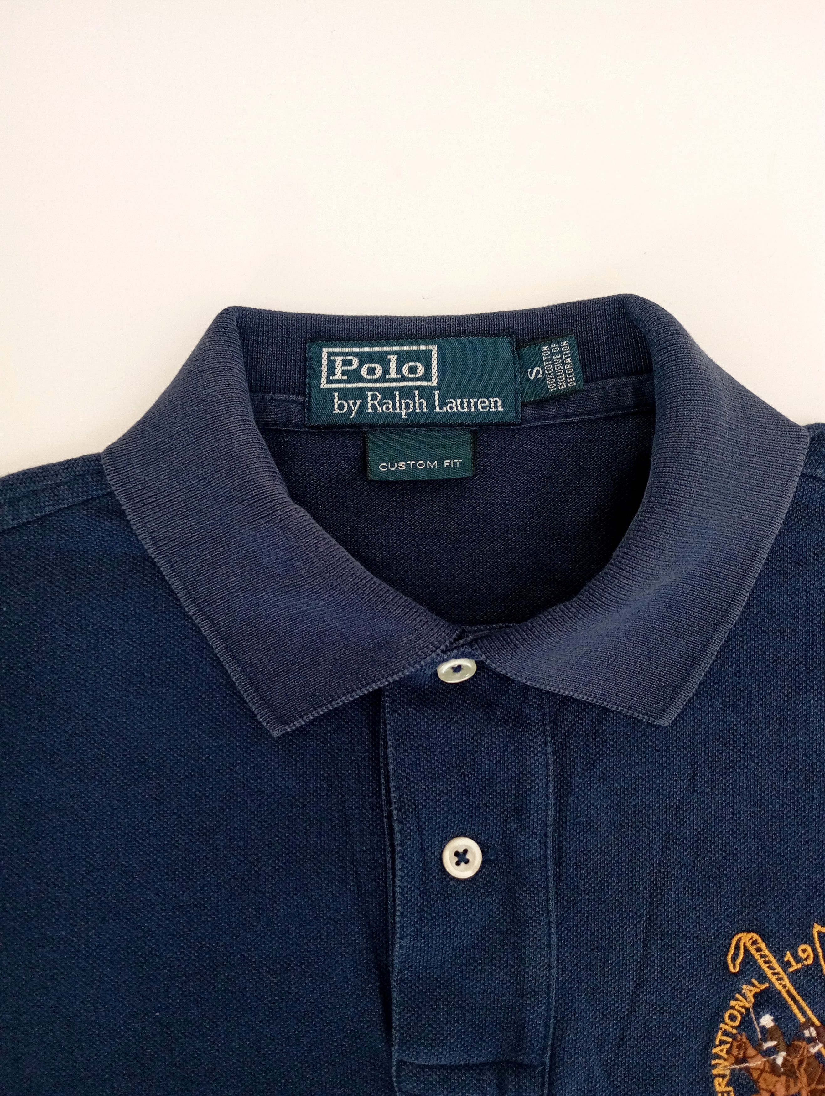 Polo Ralph Lauren Vintage Polo Ralph Lauren Big Pony #3 Tshirt Size US S / EU 44-46 / 1 - 6 Thumbnail