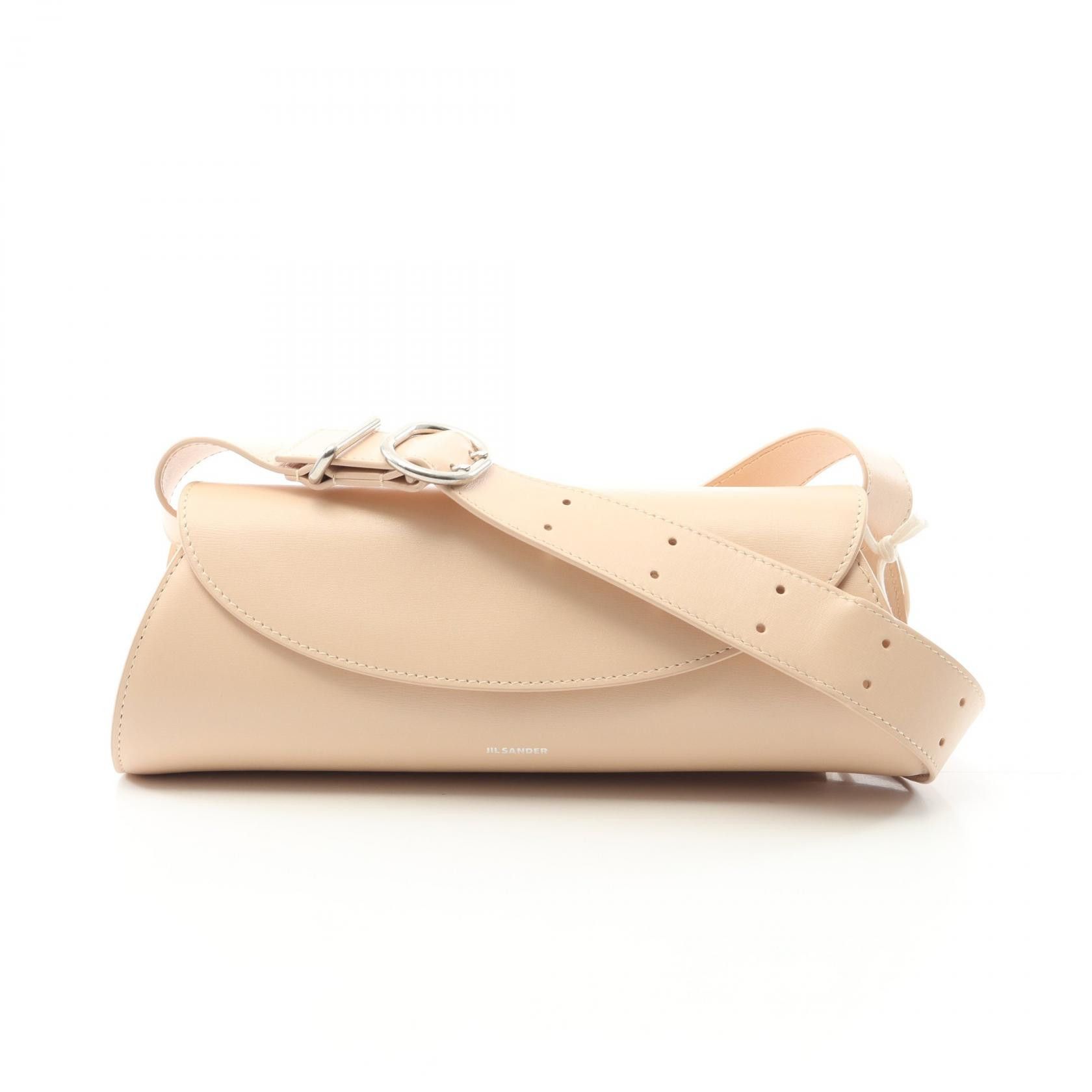 Jil Sander Jil Sander Jil Sander CANNOLO Small Leather Shoulder Bag Leather Shoulder Bag J07WD0023P5355679 DUTY FREE for USA Size ONE SIZE - 1 Thumbnail