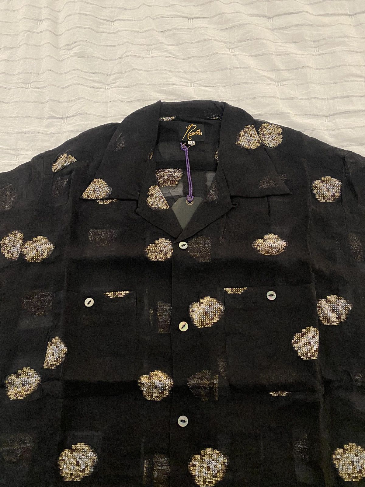 Needles Needles S/S One-Up Shirt XL NWT Size US XL / EU 56 / 4 - 5 Thumbnail