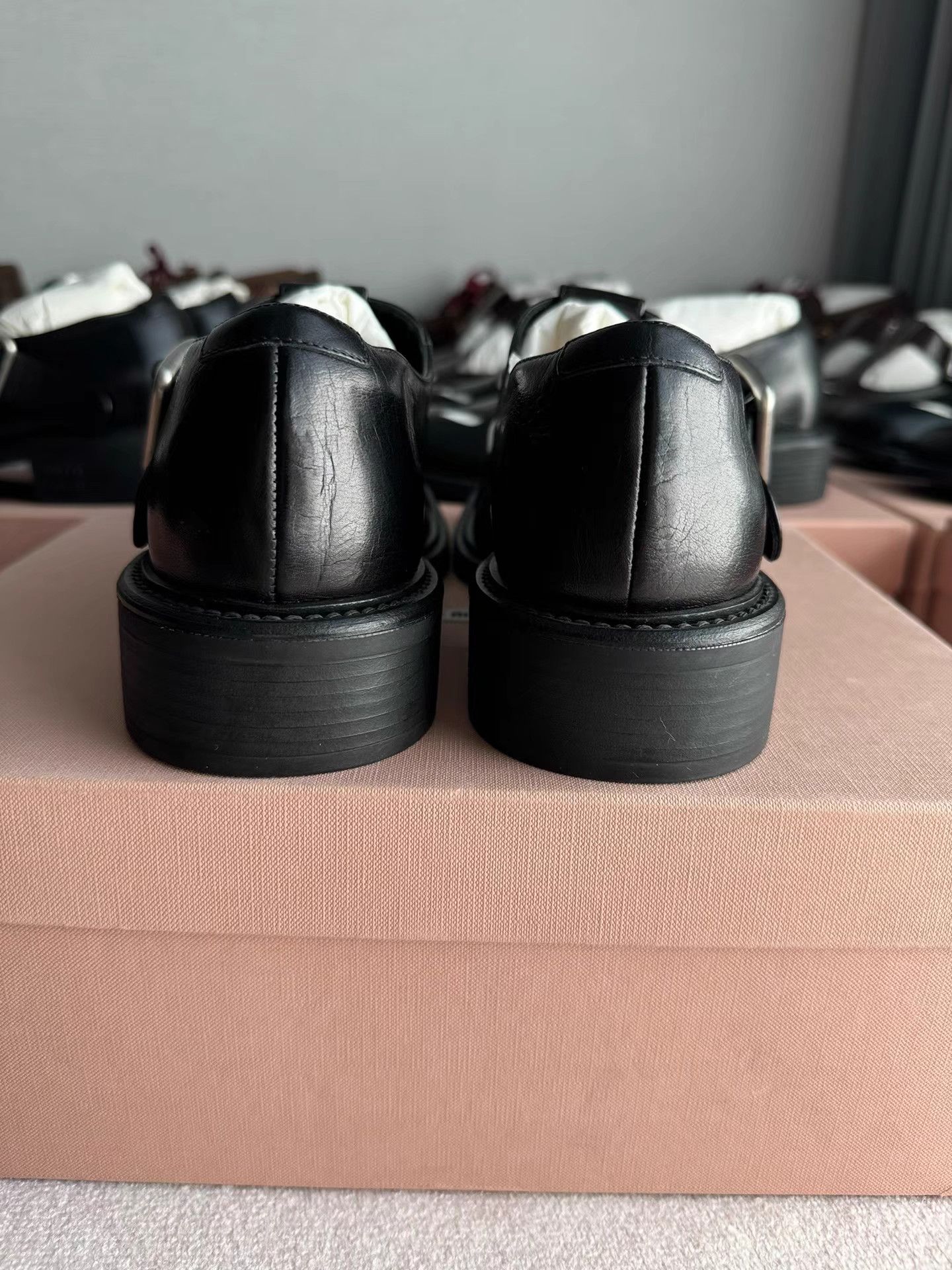 Miu Miu MiuMiu Runway T-Strap Mary Jane Shoes K6 Size US 6.5 / IT 36.5 - 4 Thumbnail