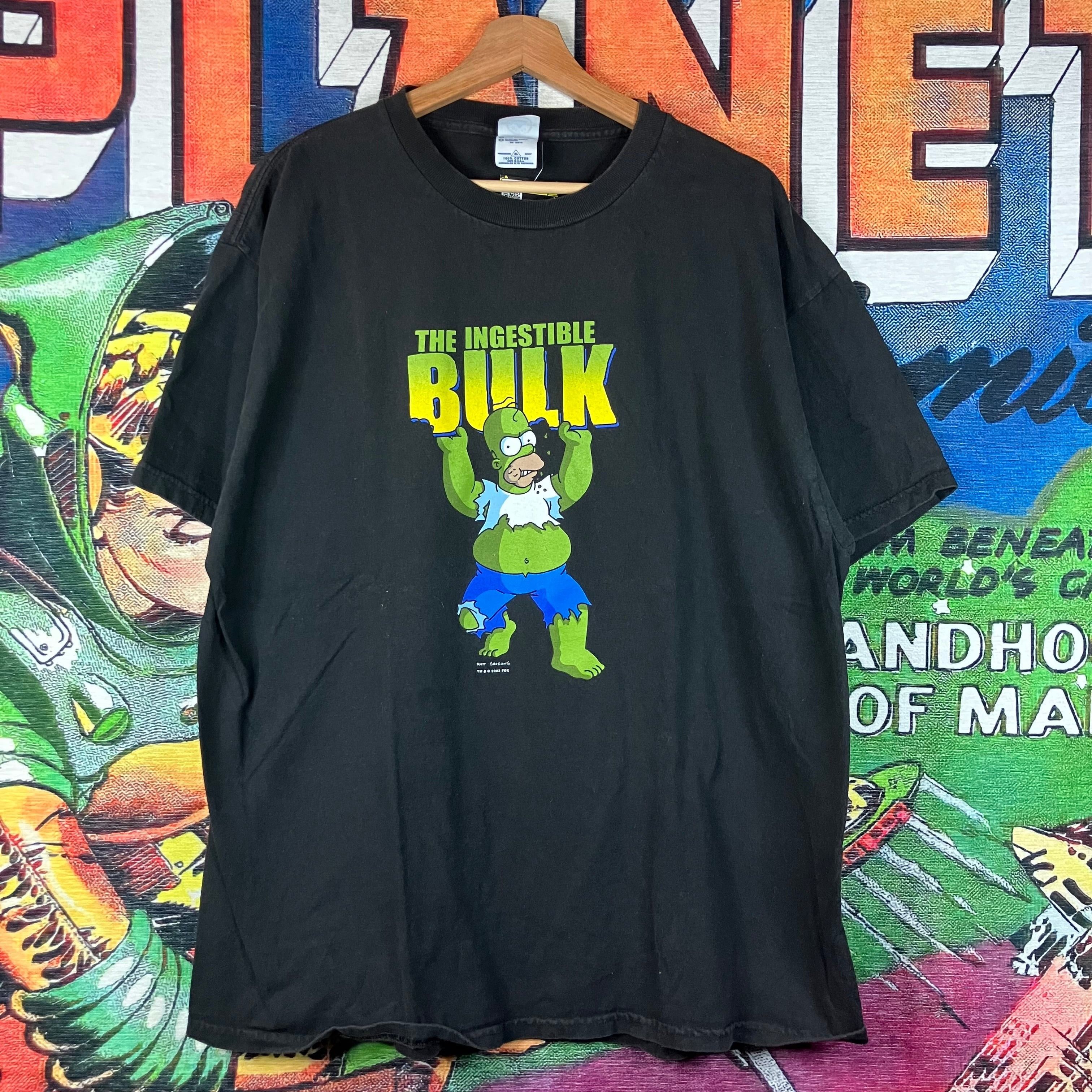 The Simpsons × Vintage Vintage Y2K 03’ The Simpsons Homer “The Incredible Bulk” Pro Size US XL / EU 56 / 4 - 1 Thumbnail