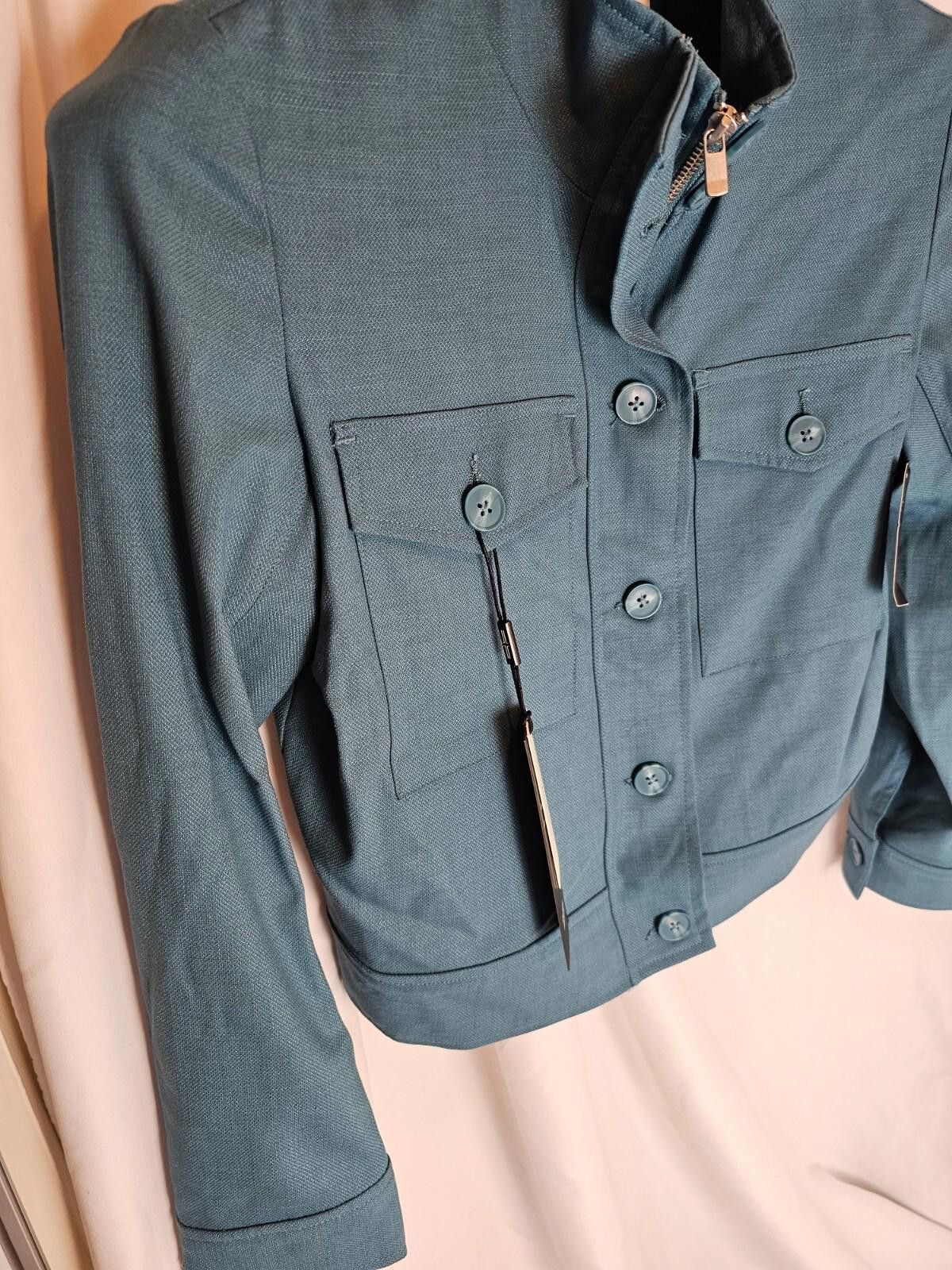 Designer NWT Liverpool Jacket Blue Size XS Designer Utility Size XS / US 0-2 / IT 36-38 - 9 Thumbnail