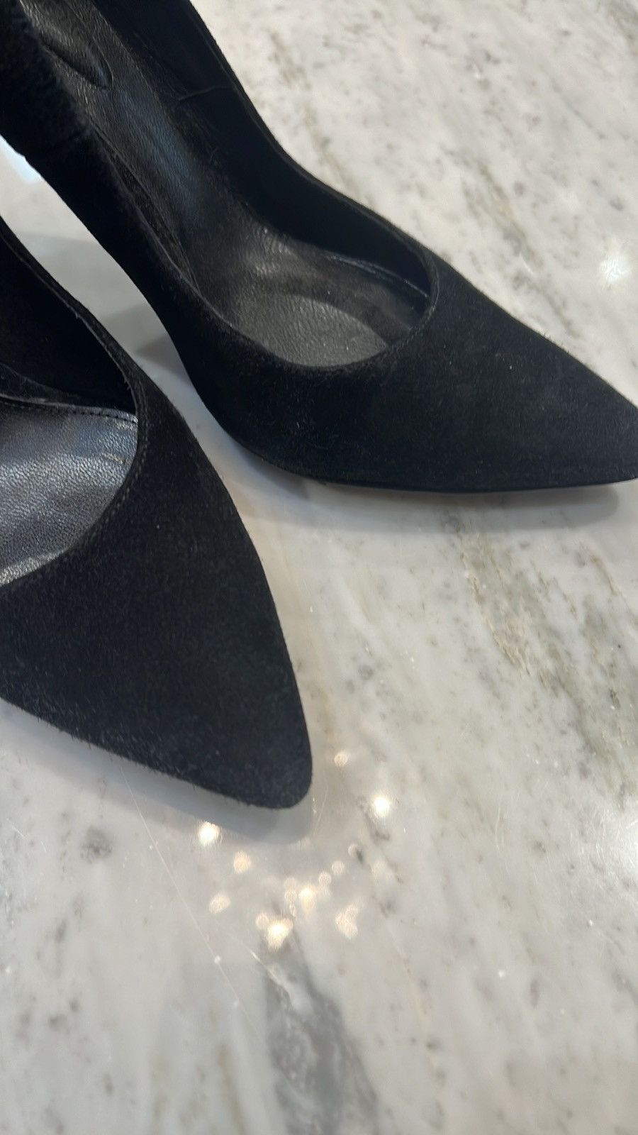 The Kooples Sued Black classic pumps Size US 6.5 / IT 36.5 - 5 Thumbnail