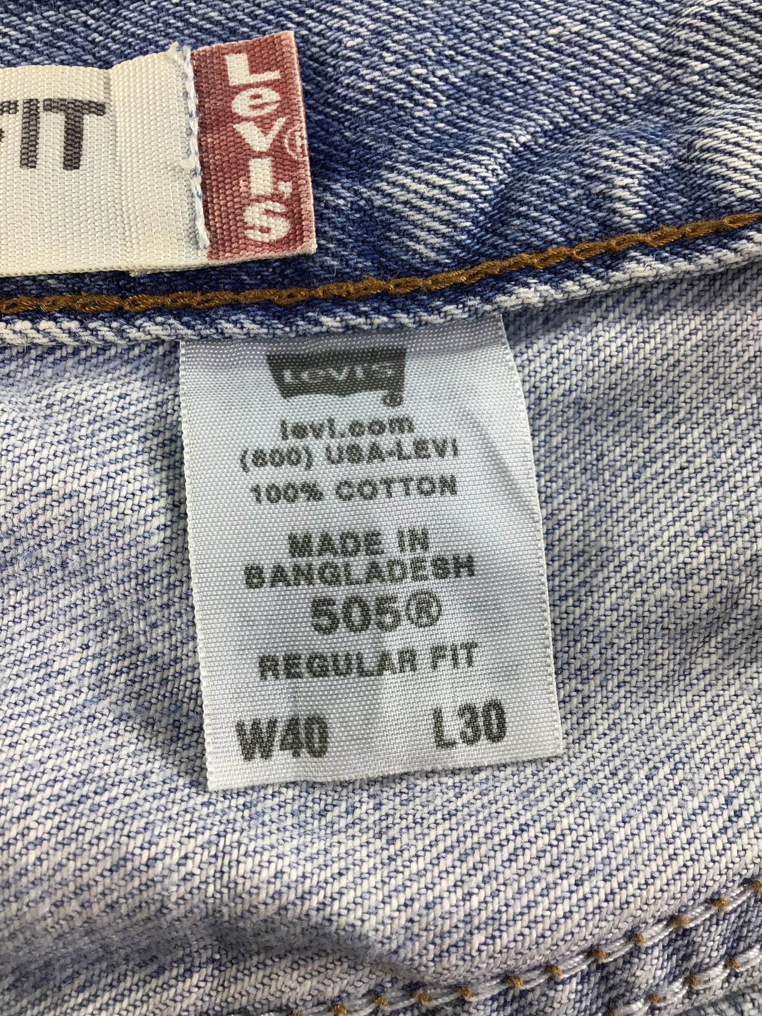 Levi's Vintage Levis 505 Jeans-J596 Size US 37 - 9 Thumbnail