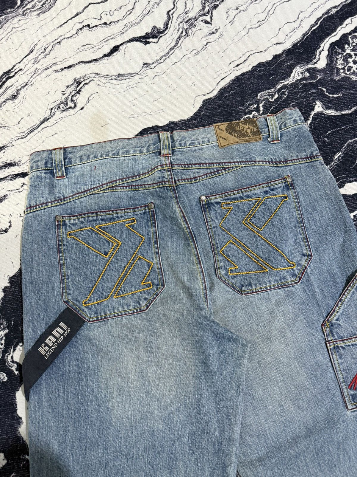 Karl Kani Vintage karl kani extreme carpenter jeans Size US 38 / EU 54 - 6 Thumbnail