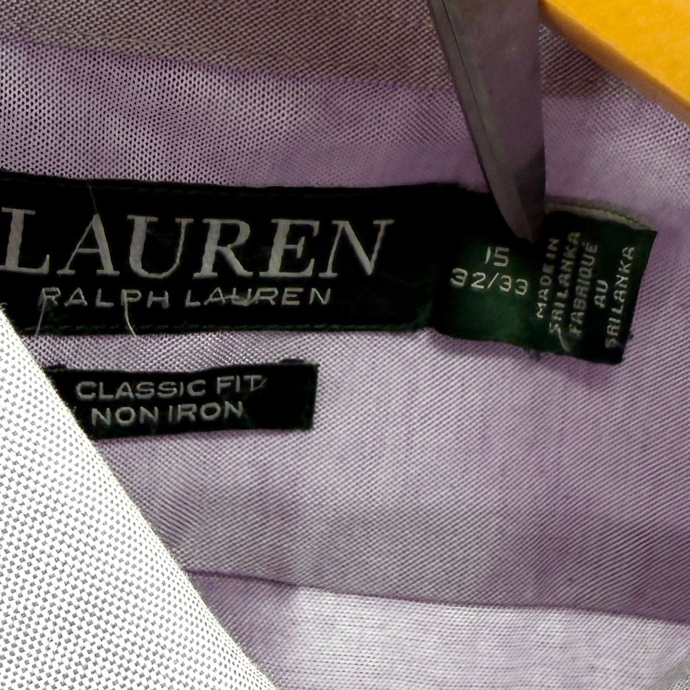 Ralph Lauren Ralph Lauren Purple 100% Cotton Long Sleeve Oxford Shirt Size US L / EU 52-54 / 3 - 5 Thumbnail
