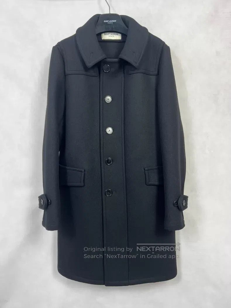 Saint Laurent Paris Saint Laurent Paris Black Samurai Single-Breasted Wool Dec Size US M / EU 48-50 / 2 - 1 Thumbnail
