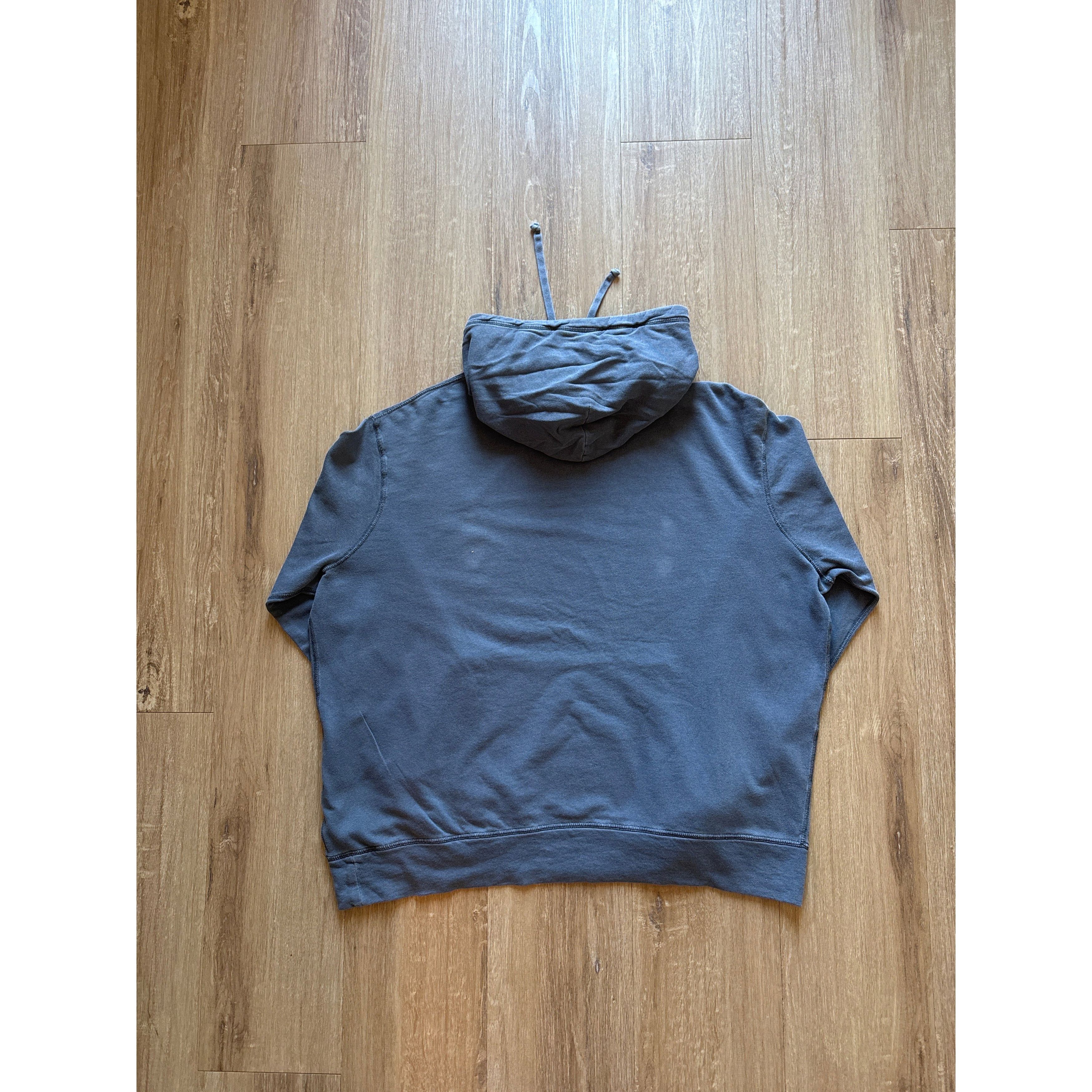 Polo Ralph Lauren Polo Ralph Lauren Faded Grey Lightweight Hoodie Size US XL / EU 56 / 4 - 4 Thumbnail