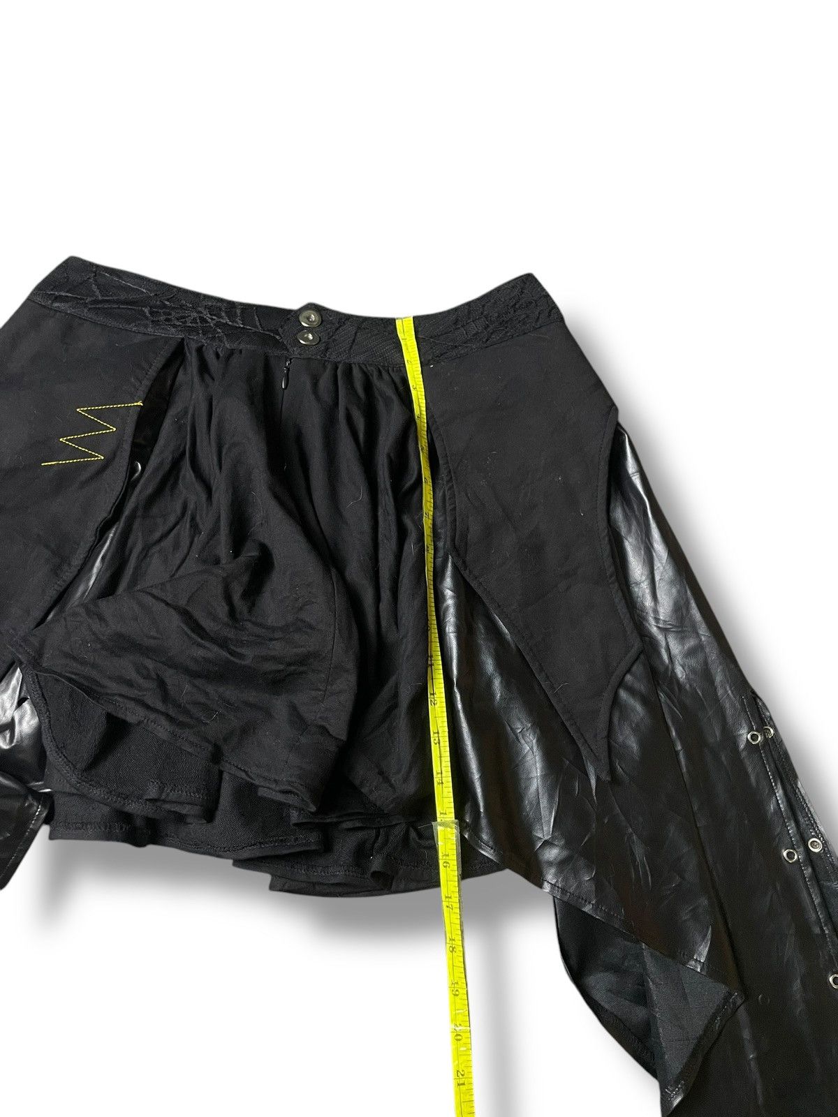 Japanese Brand × Vintage BLOOD STORM Cyber Punk Mini Skirt (104) Size 29" - 7 Thumbnail