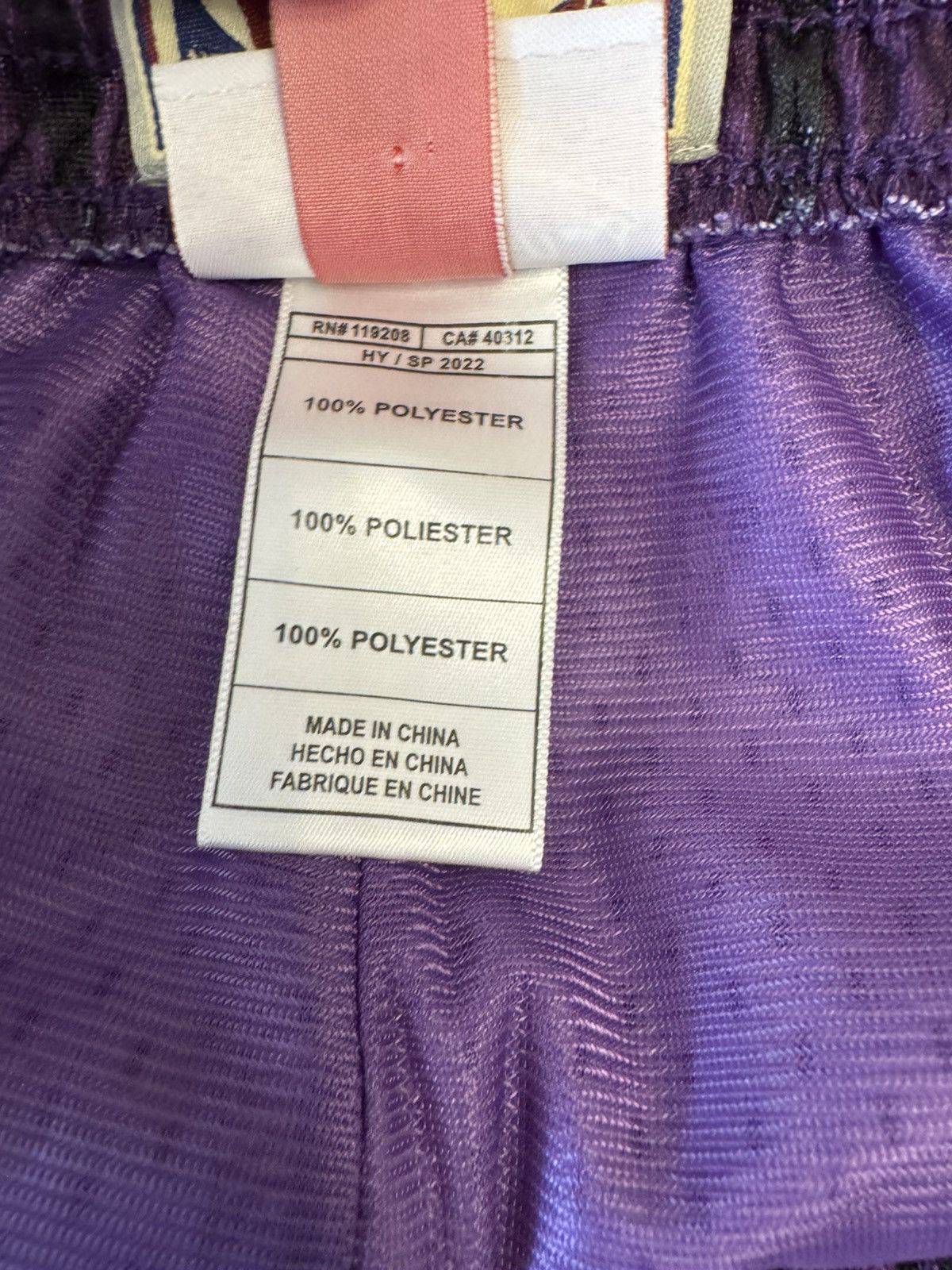 Mitchell & Ness Toronto Raptors Mitchell & Ness Purple Swingman Shorts Size US 38 / EU 54 - 6 Thumbnail