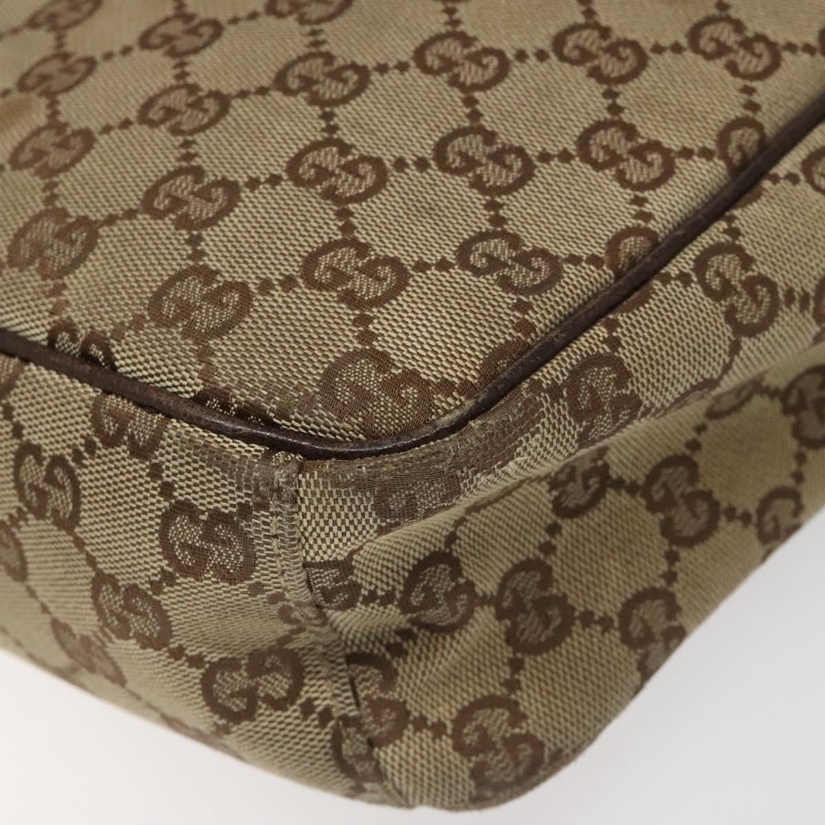 Gucci GUCCI GG Canvas Shoulder Bag Beige Size ONE SIZE - 10 Thumbnail