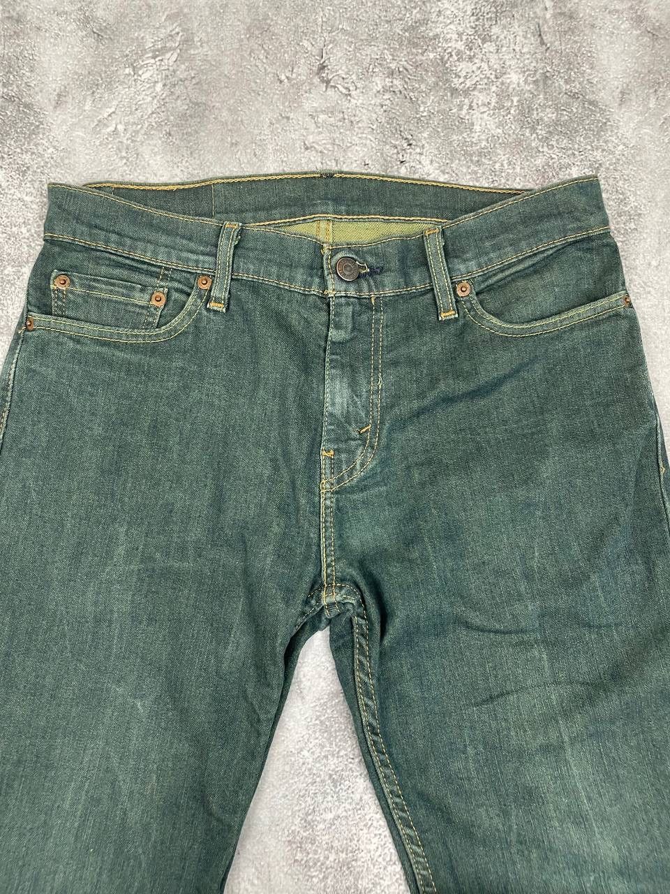 Levi's Levi's 511 Vintage Men Denim Jeans Slim Fit Green Size W30 Size US 30 / EU 46 - 7 Thumbnail