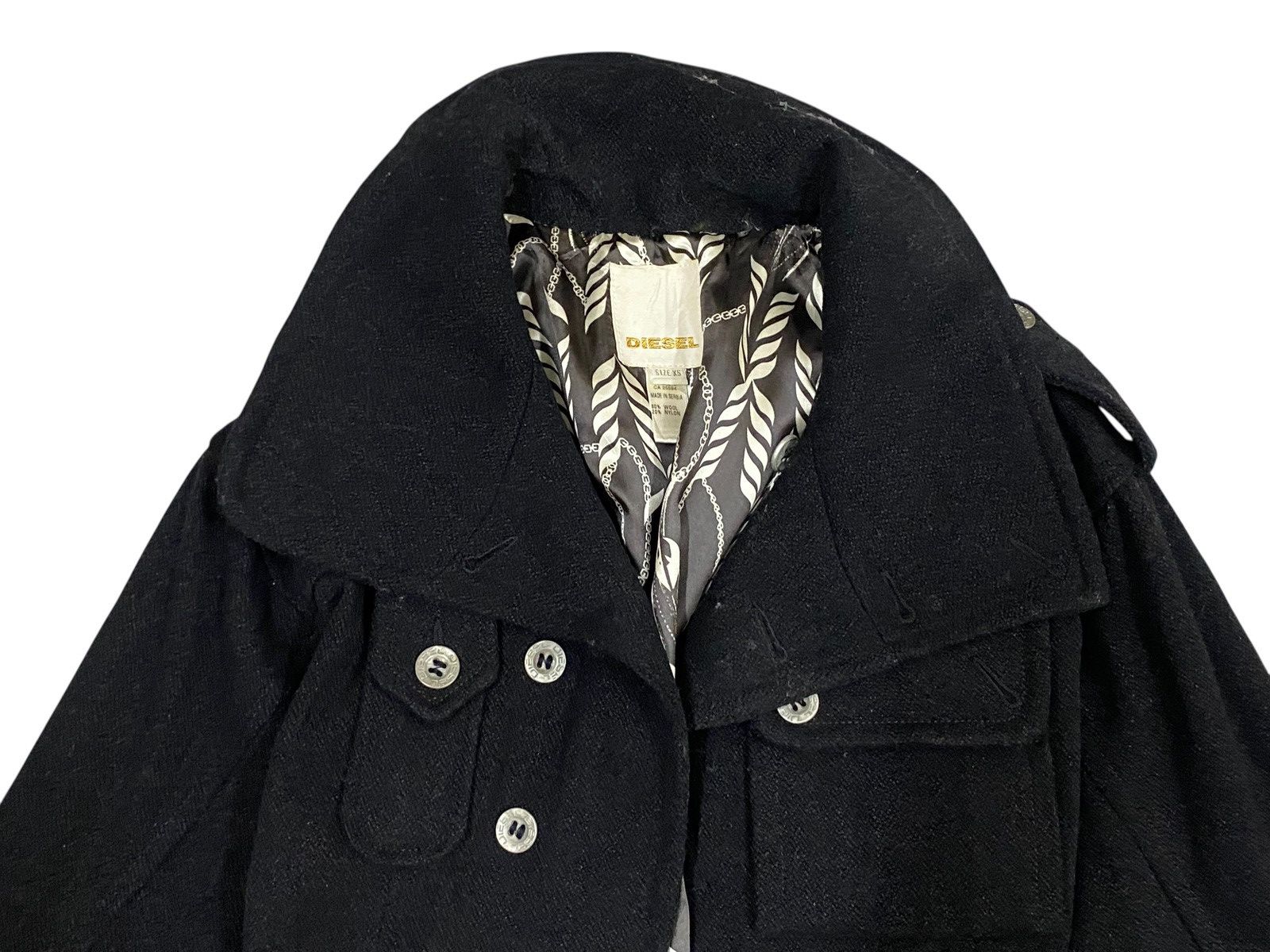 Diesel Diesel Wool Jacket - Avant Garde Size XS / US 0-2 / IT 36-38 - 6 Thumbnail