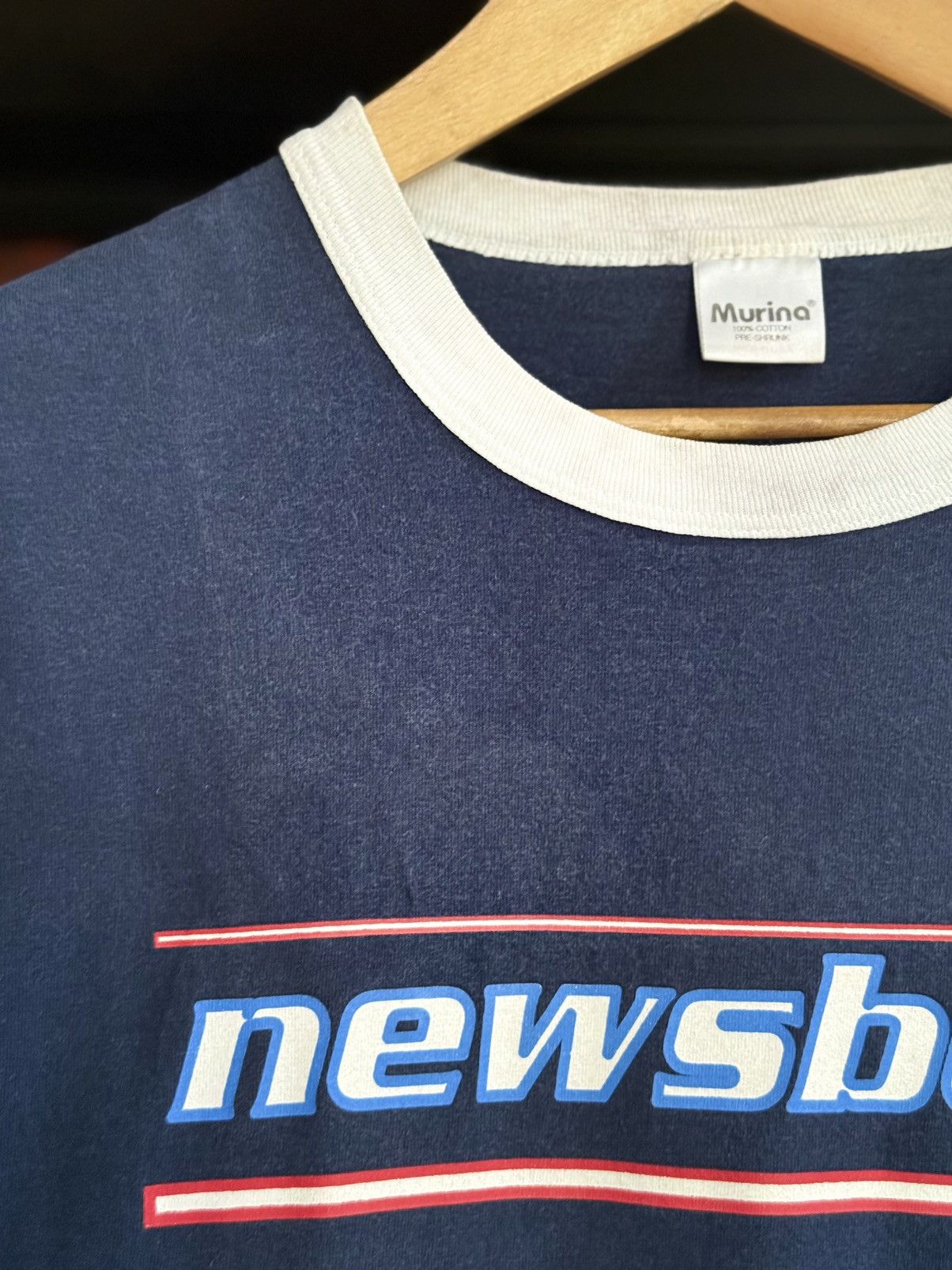 Band Tees Vintage 90s Newsboys Christian Rock Band Australia Faded Tee Size US L / EU 52-54 / 3 - 4 Thumbnail