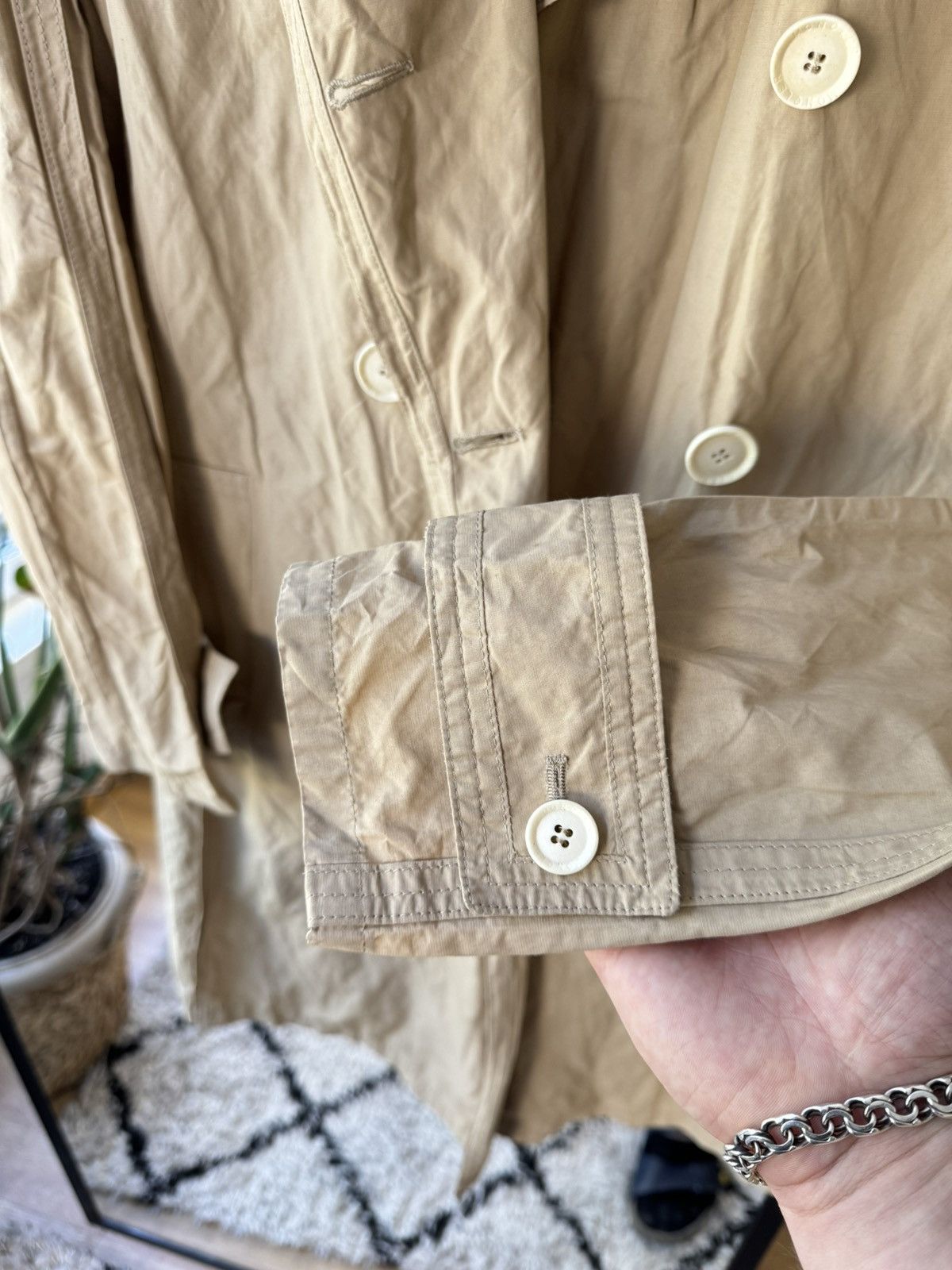 Moncler Moncler trench coat size 1 S Size S / US 4 / IT 40 - 5 Thumbnail