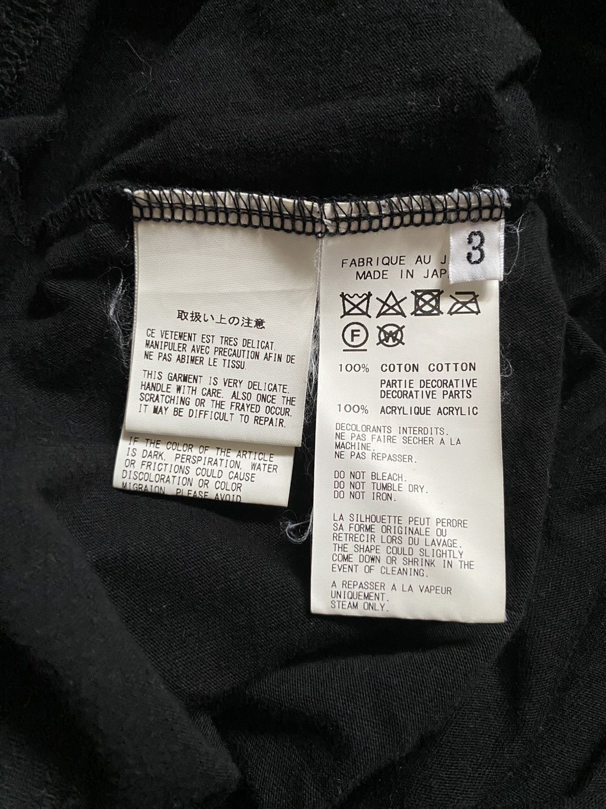 Yohji Yamamoto Yohji Yamamoto Pour Homme String T-Shirt SS19 Look3 Size US M / EU 48-50 / 2 - 6 Thumbnail