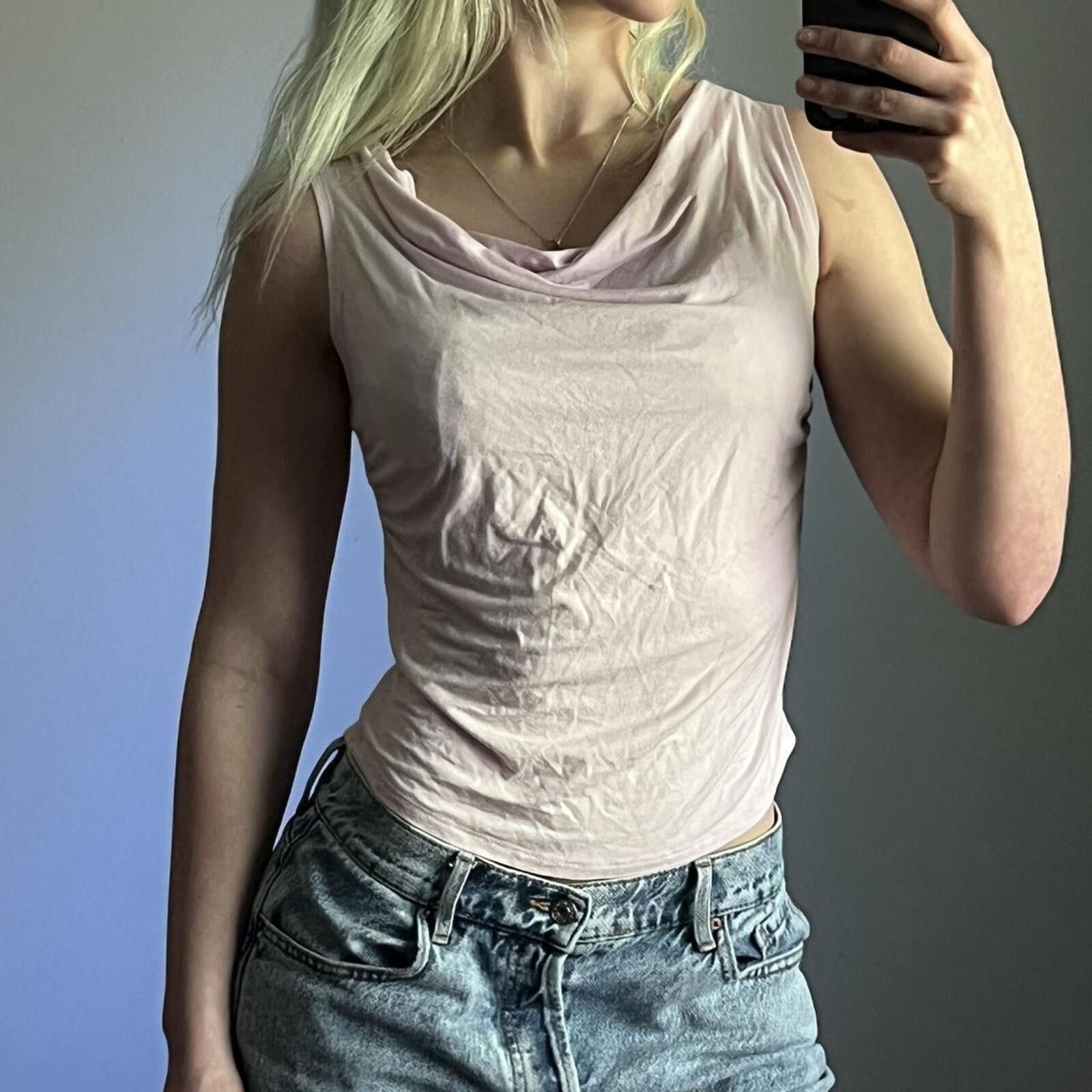 Other Wild Fable pink cowl neck tank top Size S / US 4 / IT 40 - 2 Thumbnail