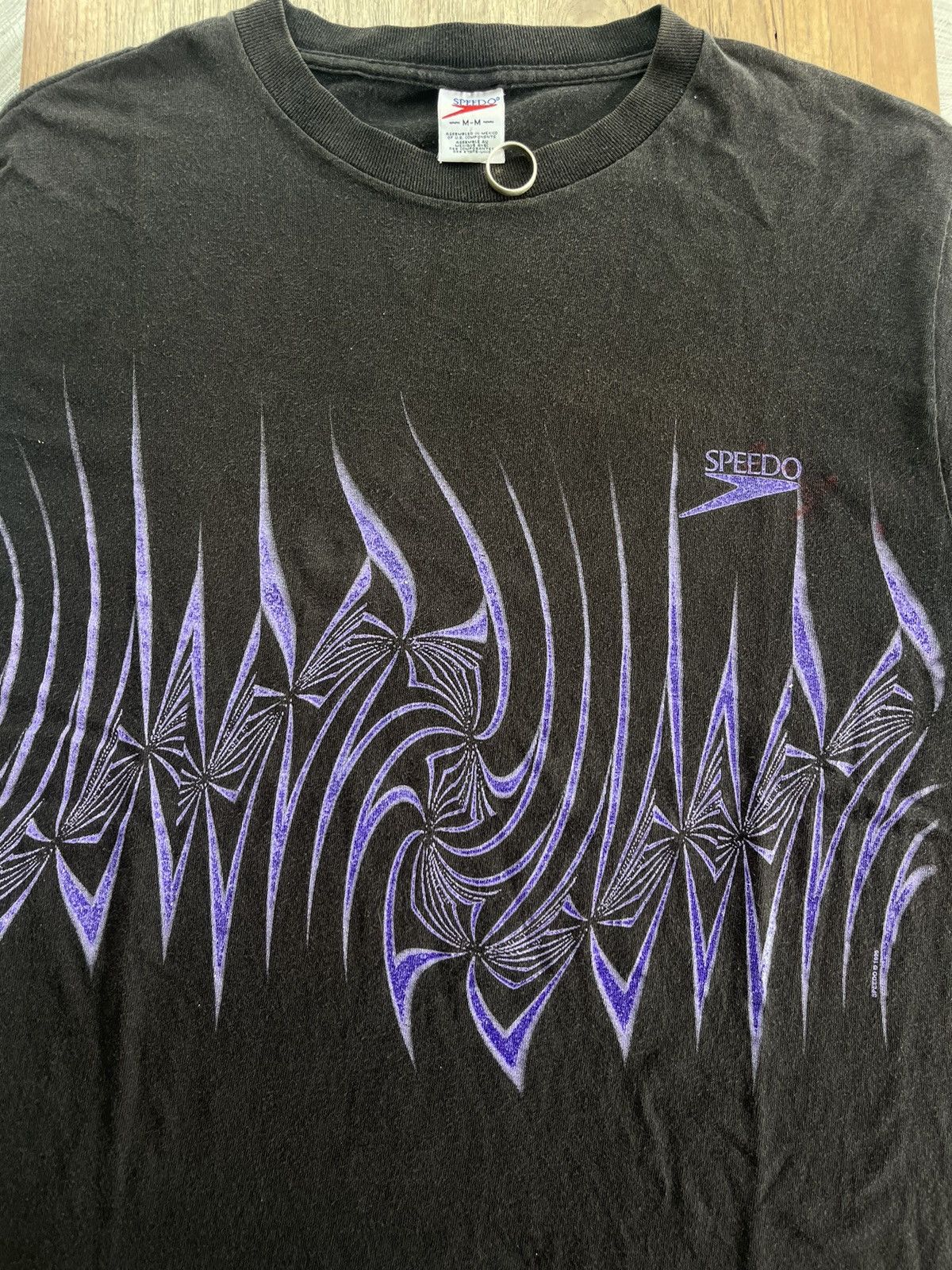 Vintage Vintage SPEEDO Artwork Design 90’s Tshirt Size US M / EU 48-50 / 2 - 7 Thumbnail
