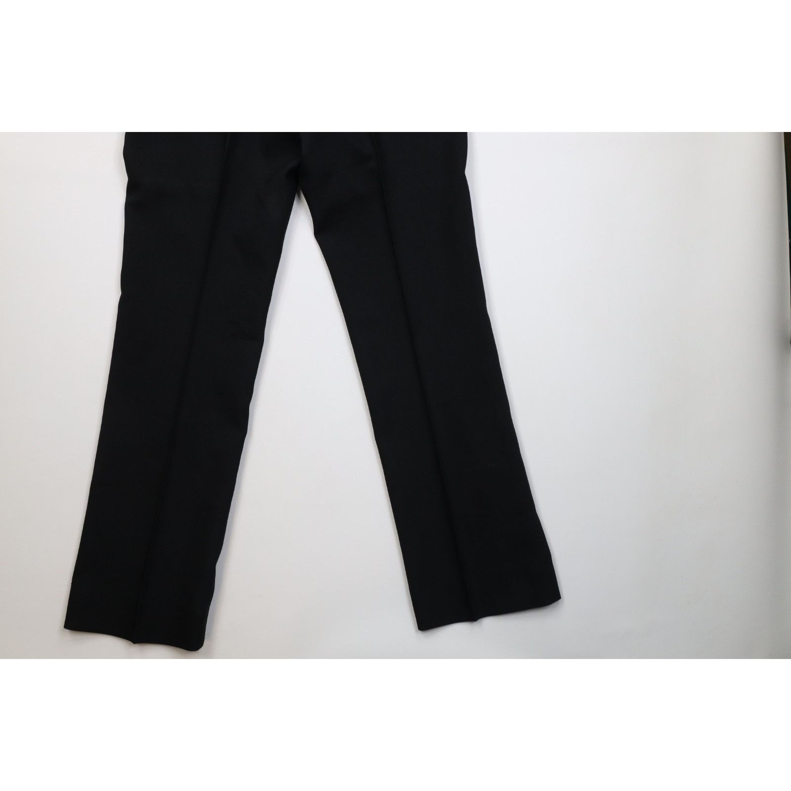 Vintage Vintage 70s 2 Piece Knit Suit Wedding Wide Leg Size 42L - 18 Thumbnail