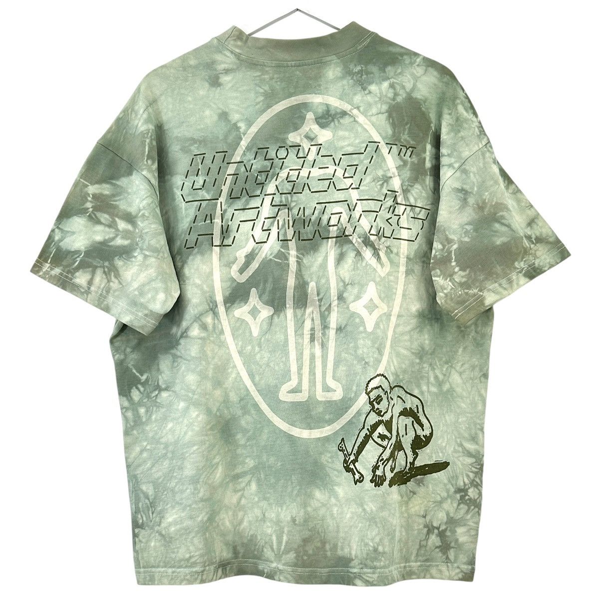 Untitled Artworks Limited Edition Numbered Green Tie Dye T-Shirt Size US L / EU 52-54 / 3 - 5 Thumbnail