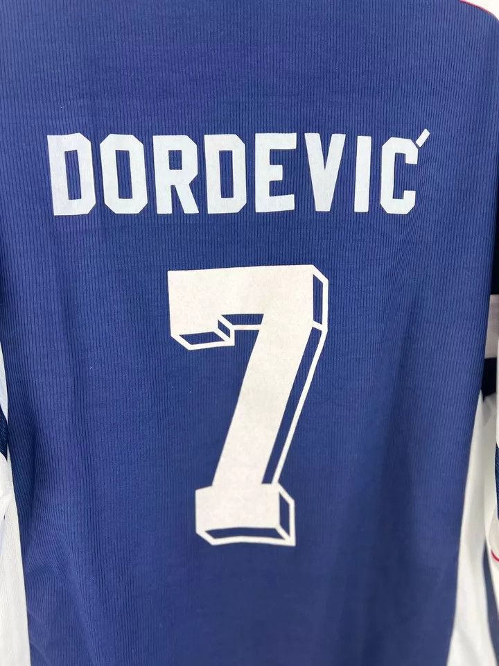 Vintage Vintage Yugoslavia 1998 - 2000 Home #7 Đorđević FOOTBALL Size US L / EU 52-54 / 3 - 8 Thumbnail