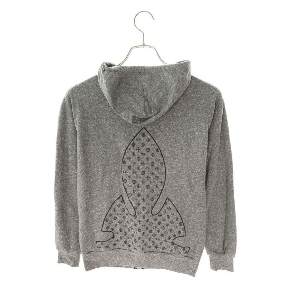 Chrome Hearts Chrome Hearts Back Flare Print Zip Hoodie Size US S / EU 44-46 / 1 - 2 Thumbnail