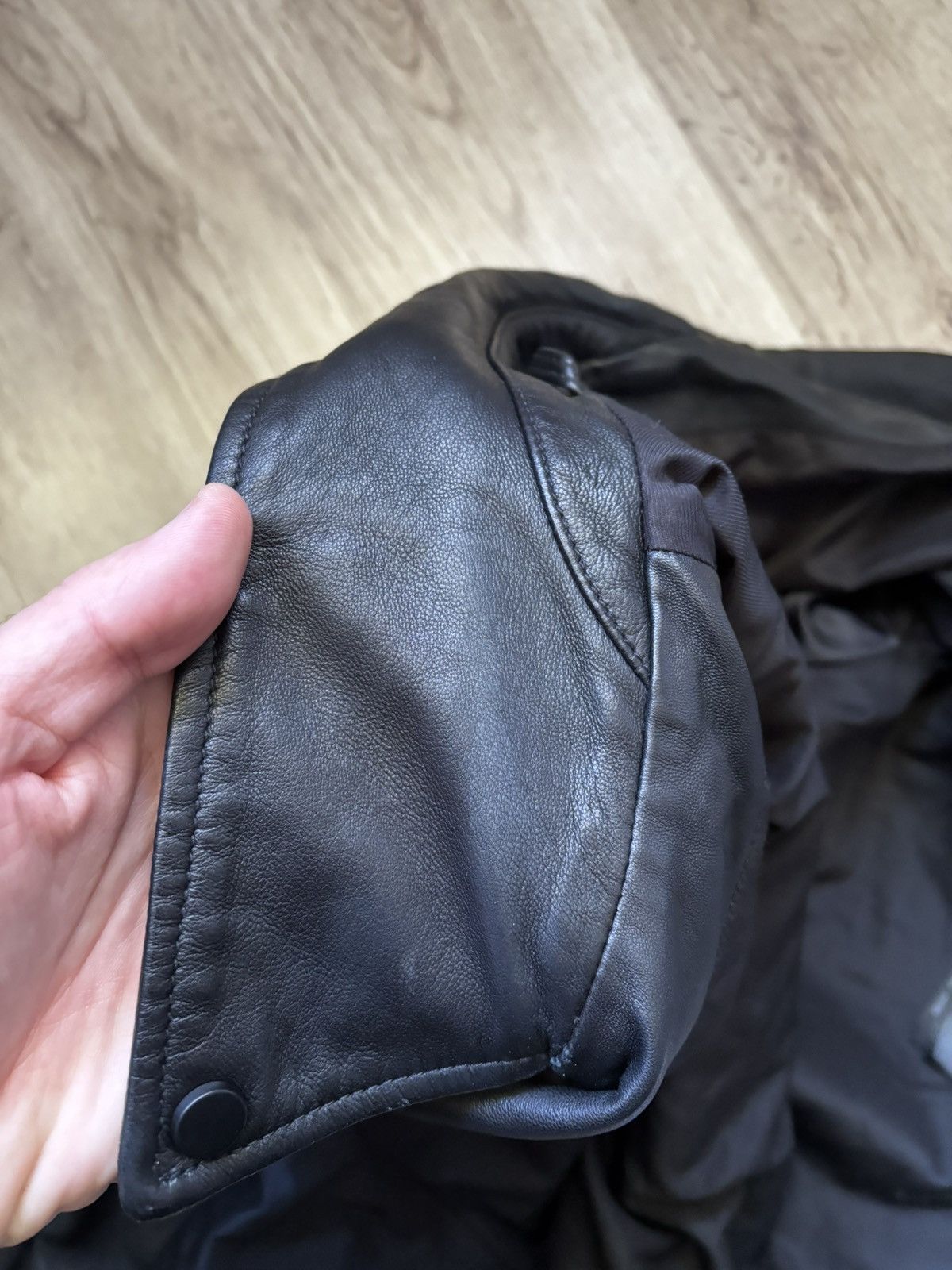 Allsaints All Saints BALFERN LEATHER BIKER JACKET Size M / US 6-8 / IT 42-44 - 22 Thumbnail
