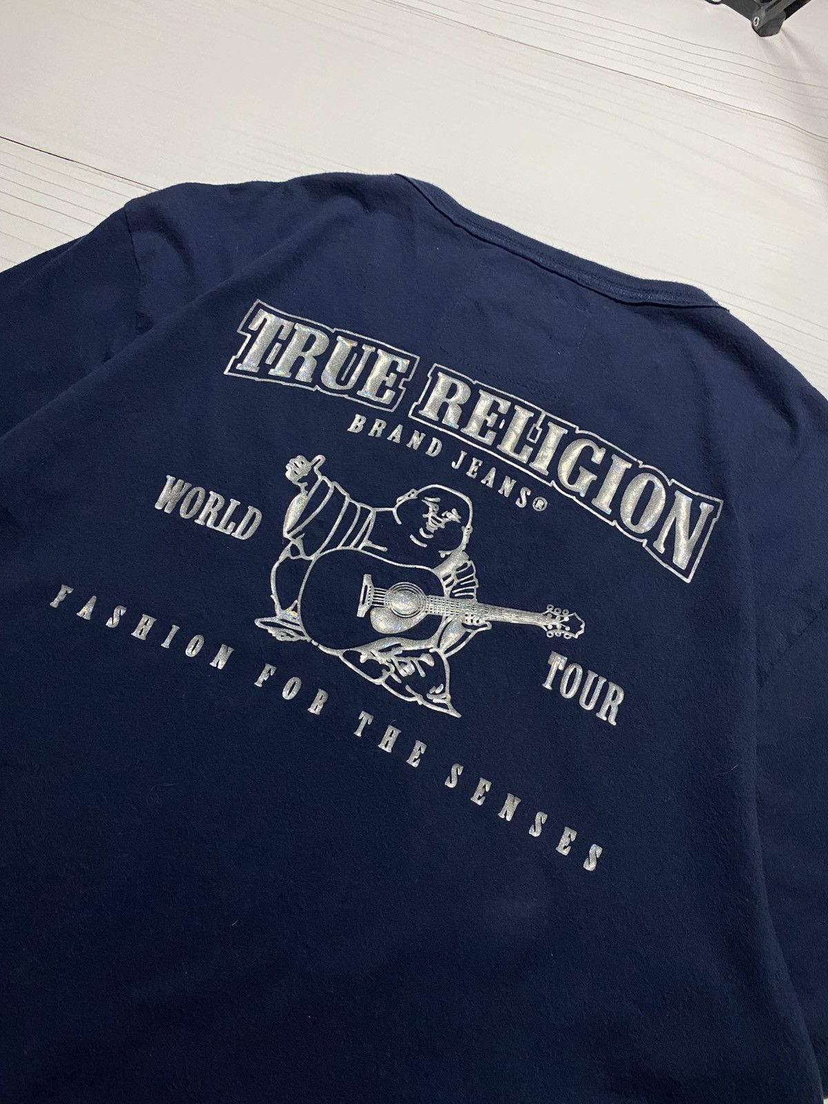 Japanese Brand × True Religion × Vintage Vintage True Religion Big Logo USA oversize y2k t shirt Size US L / EU 52-54 / 3 - 5 Thumbnail