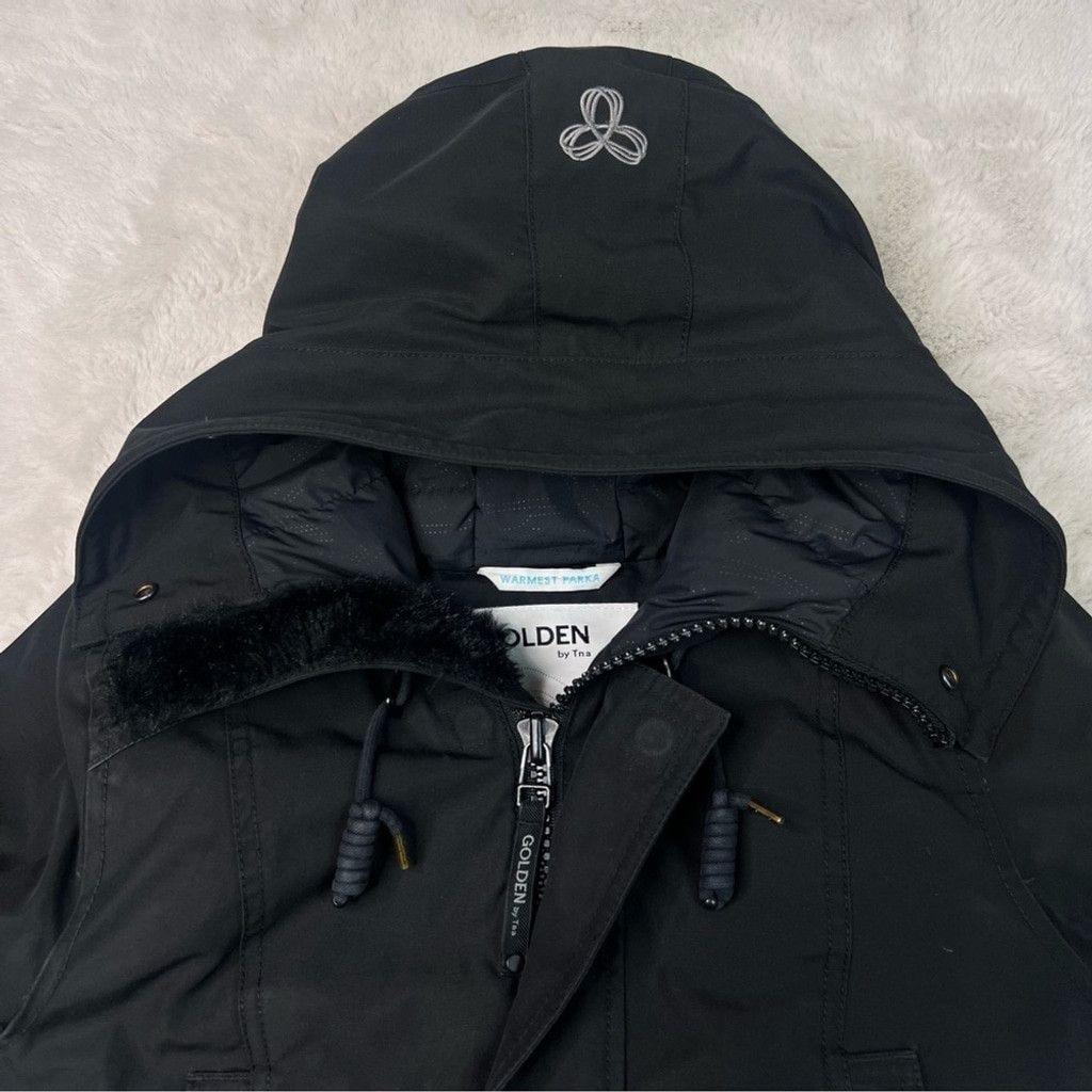 TNA TNA Down Filled Hooded Winter Jacket Bancroft Parka Sz Small Size S / US 4 / IT 40 - 4 Thumbnail