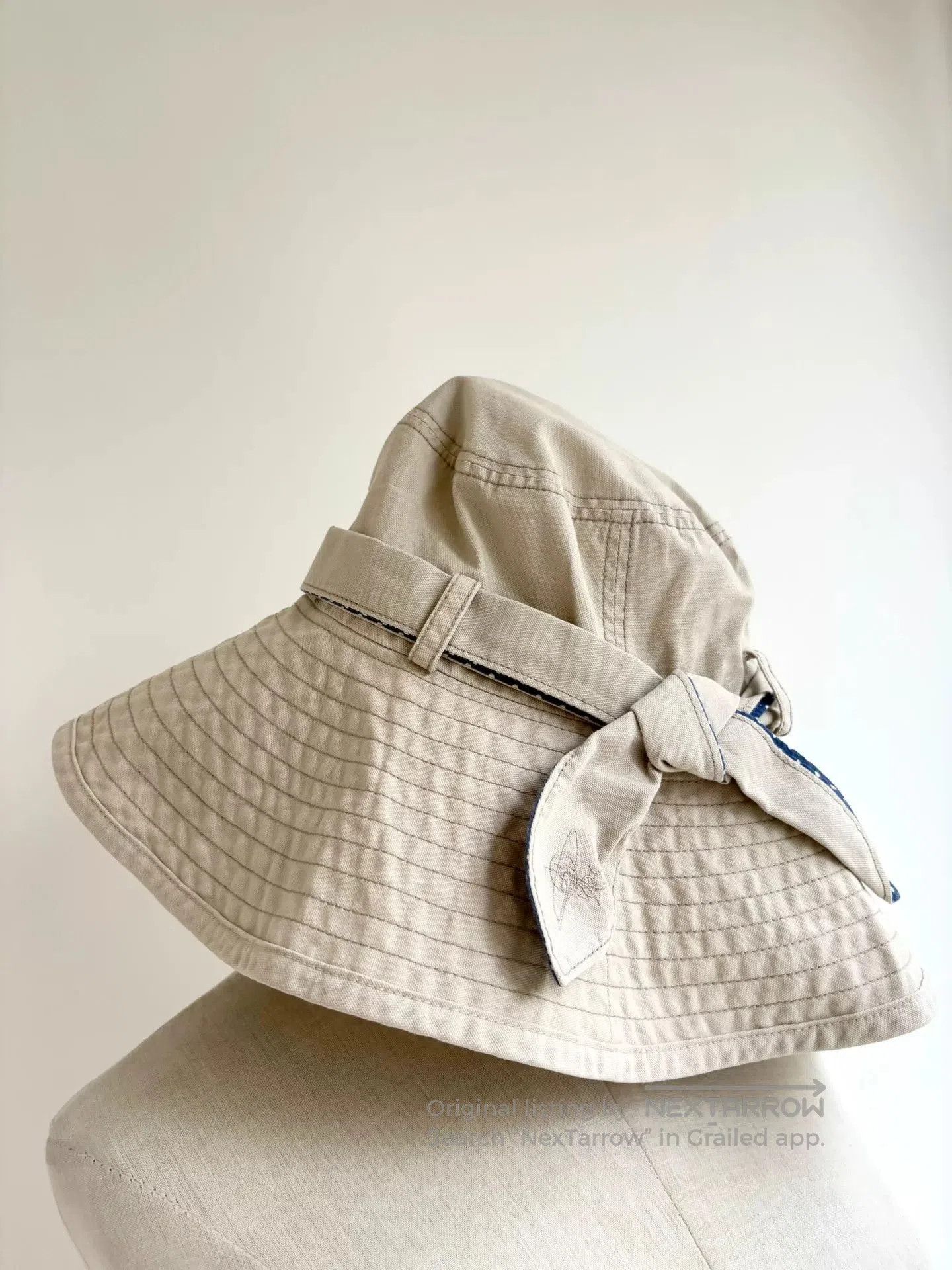 Vivienne Westwood Vivienne Westwood Bow Embroidered Fisherman Hat. Size ONE SIZE - 6 Thumbnail