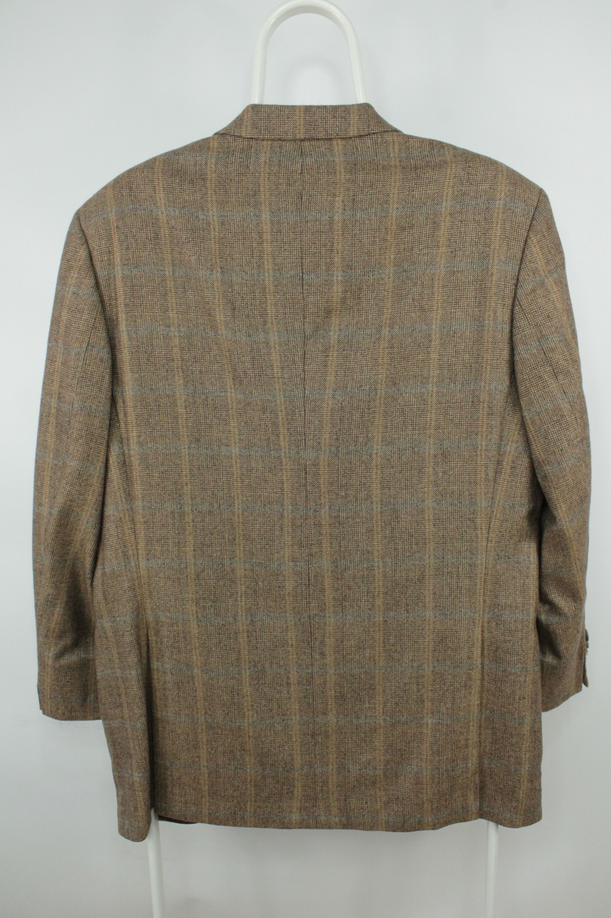Baumler Baumler Pure Cashmere 3BTN Check Blazer Jacket Men's Size US L / EU 52-54 / 3 - 5 Thumbnail