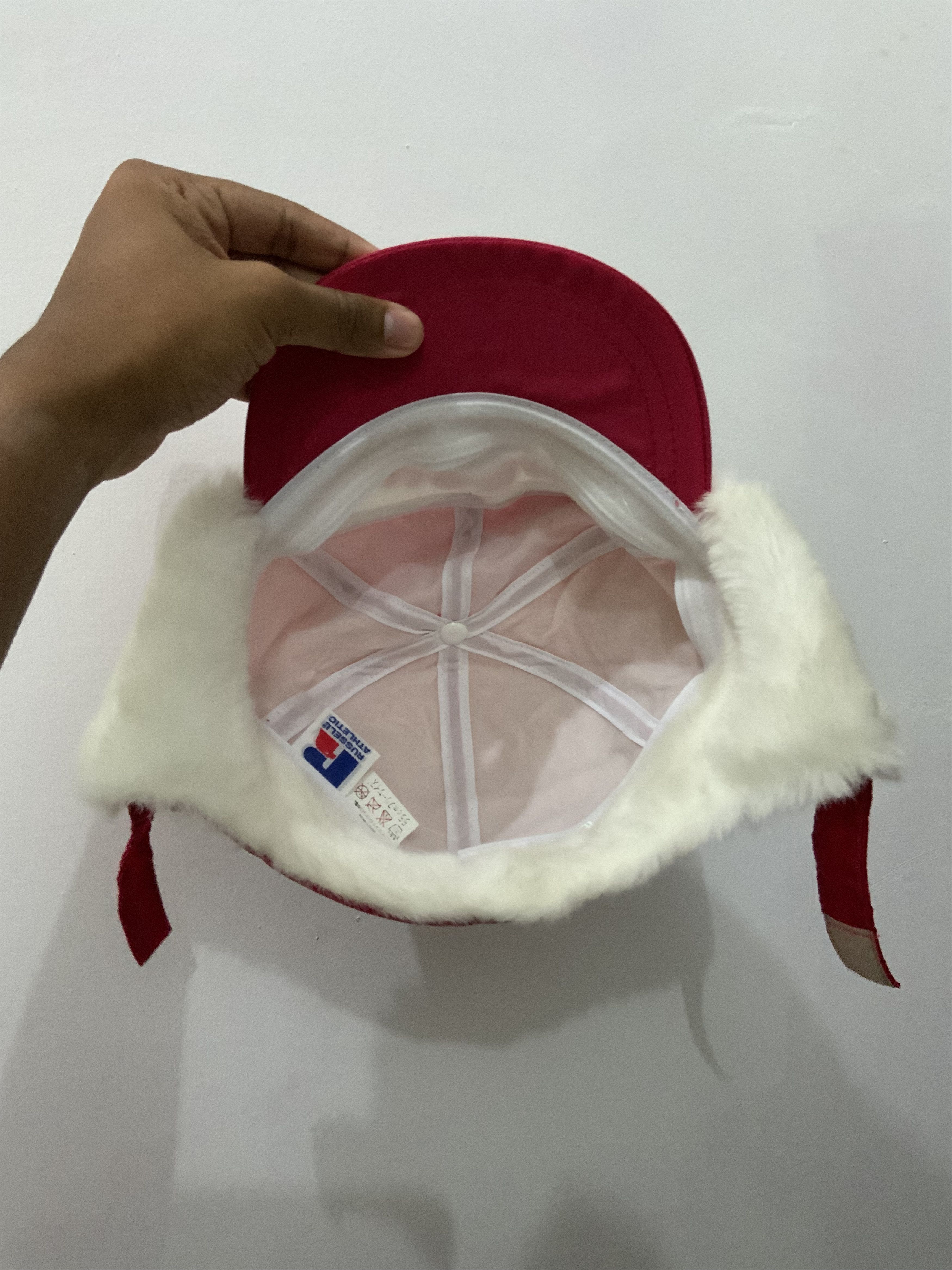 Japanese Brand Vintage Russell Athletc Mohair Fur Ski Hat Size ONE SIZE - 13 Thumbnail